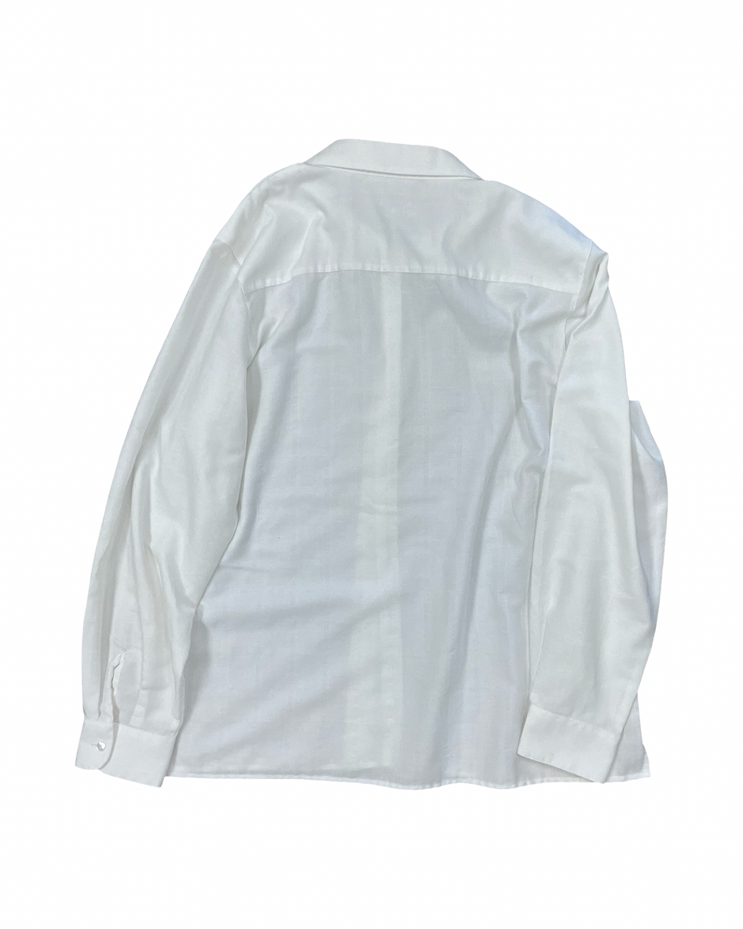 Blouse Ls By Foxcroft In White, Size:1X