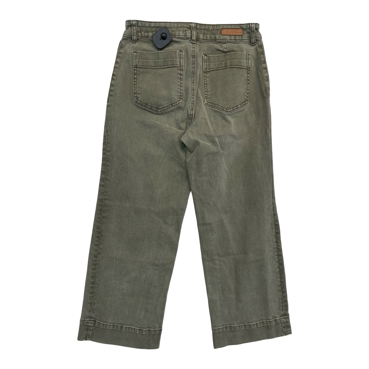 Jeans Cropped By Sanctuary In Green, Size:2
