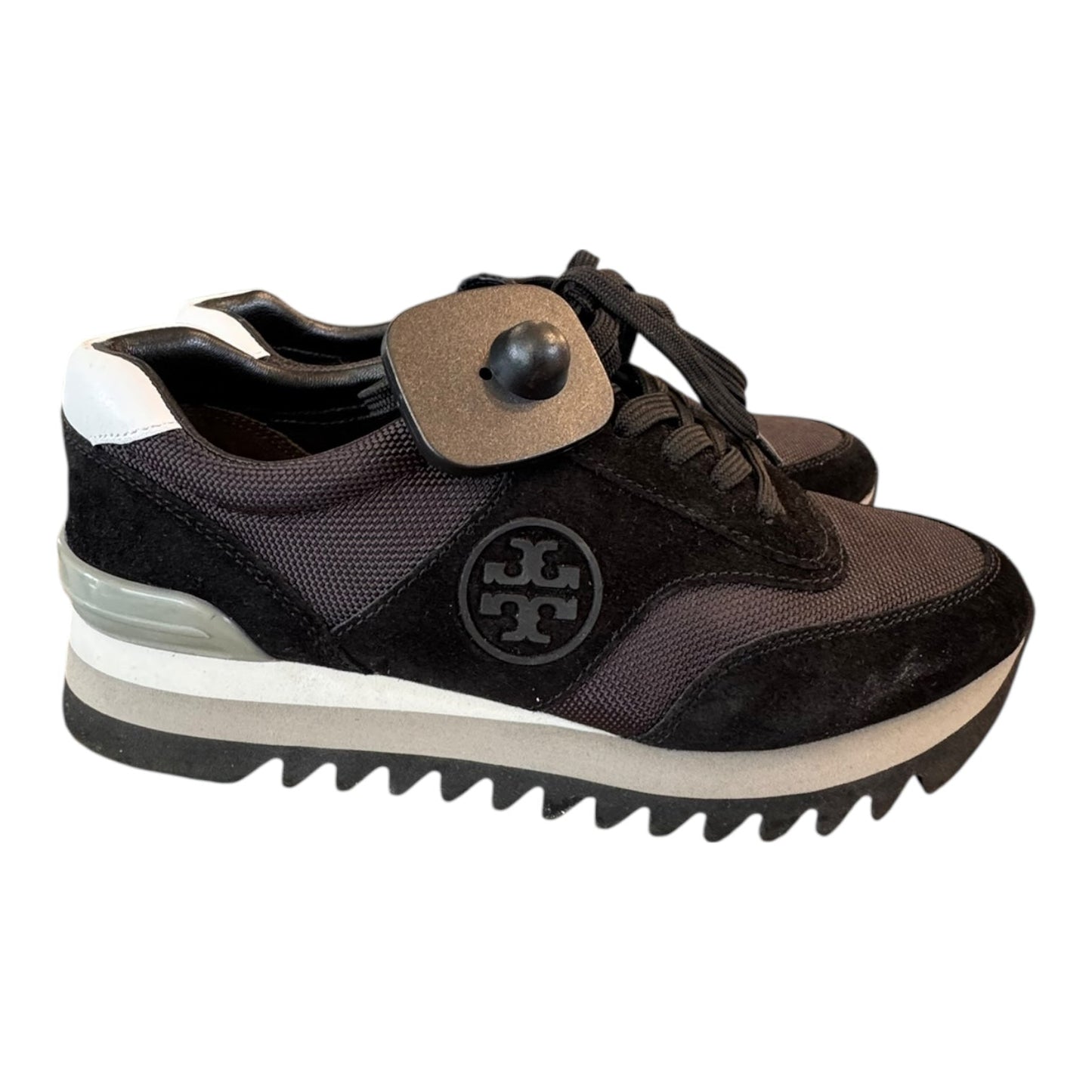 Shoes Designer By Tory Burch In Black, Size:6