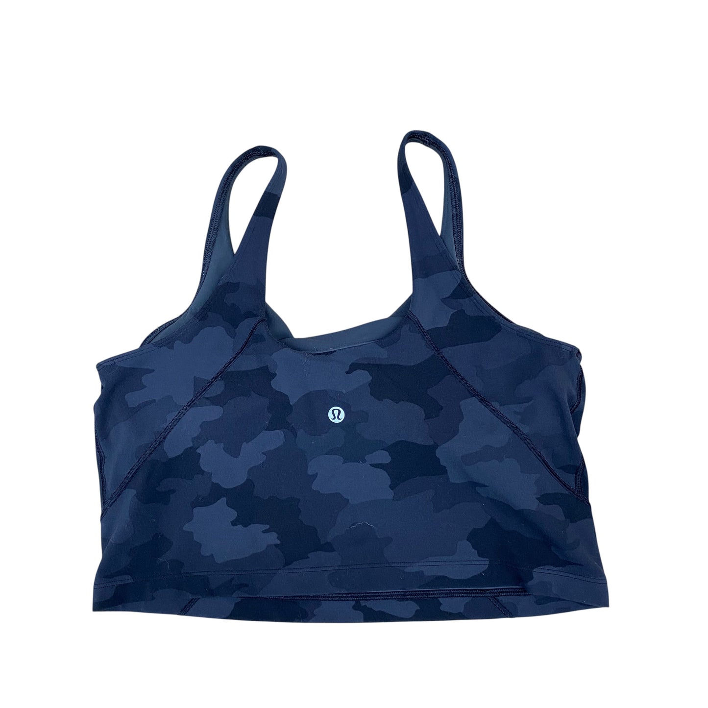 Athletic Bra By Lululemon In Camouflage Print, Size:12