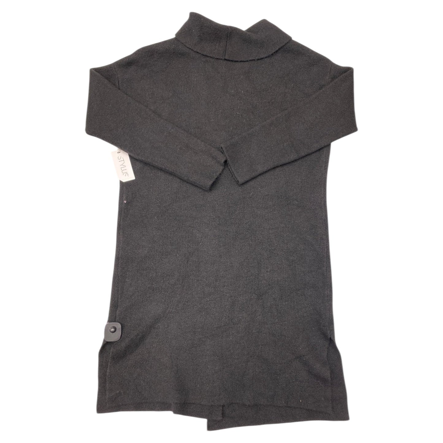 Sweater Cardigan By Stylus In Black, Size:S