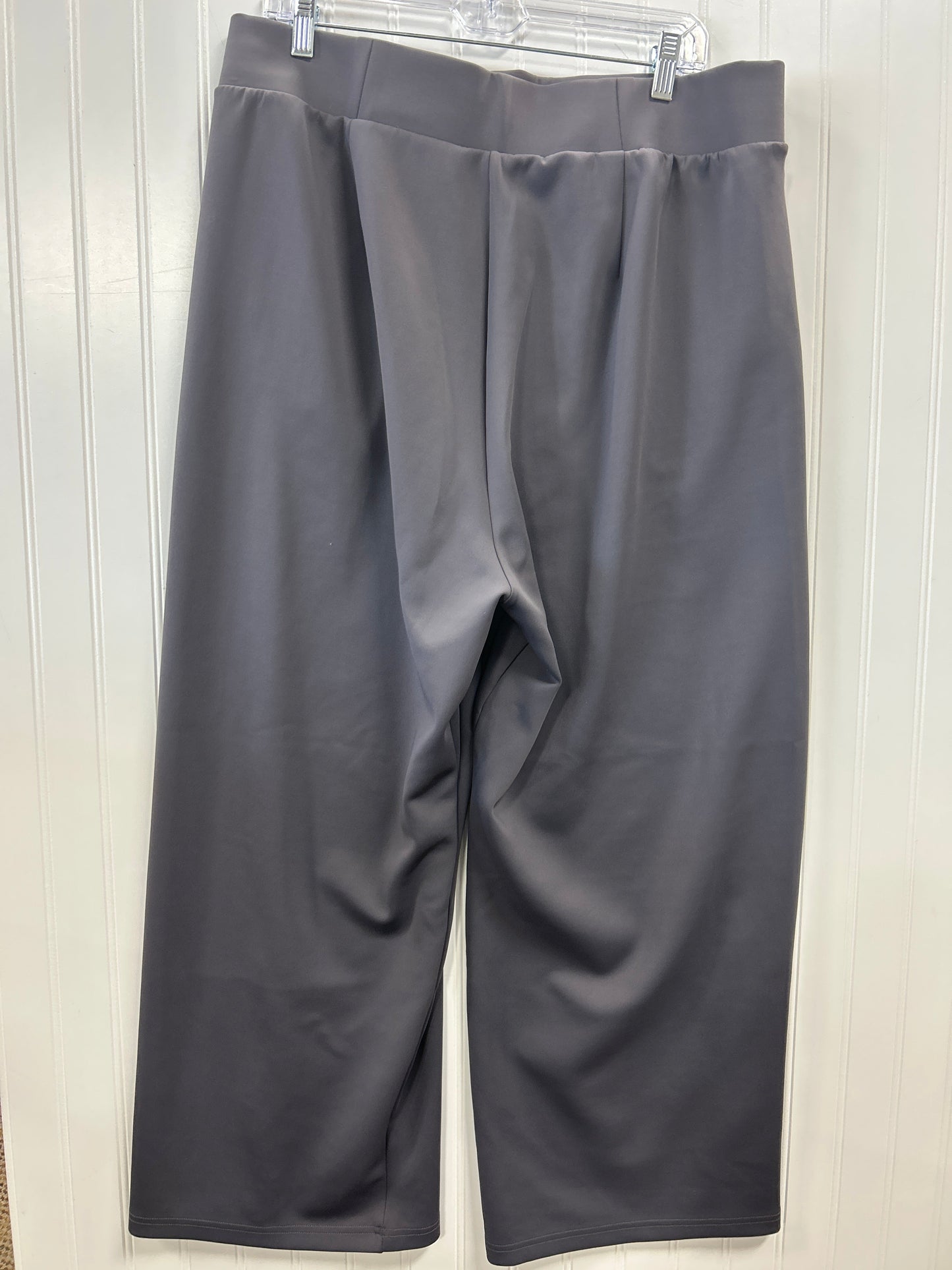 Athletic Pants By Adidas In Grey, Size:2X