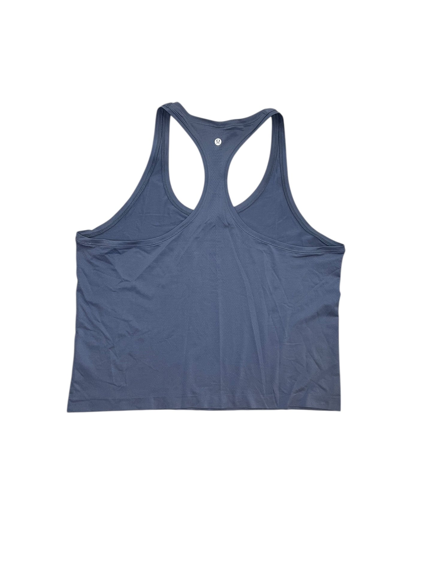 Athletic Tank Top By Lululemon In Navy, Size:Xxl