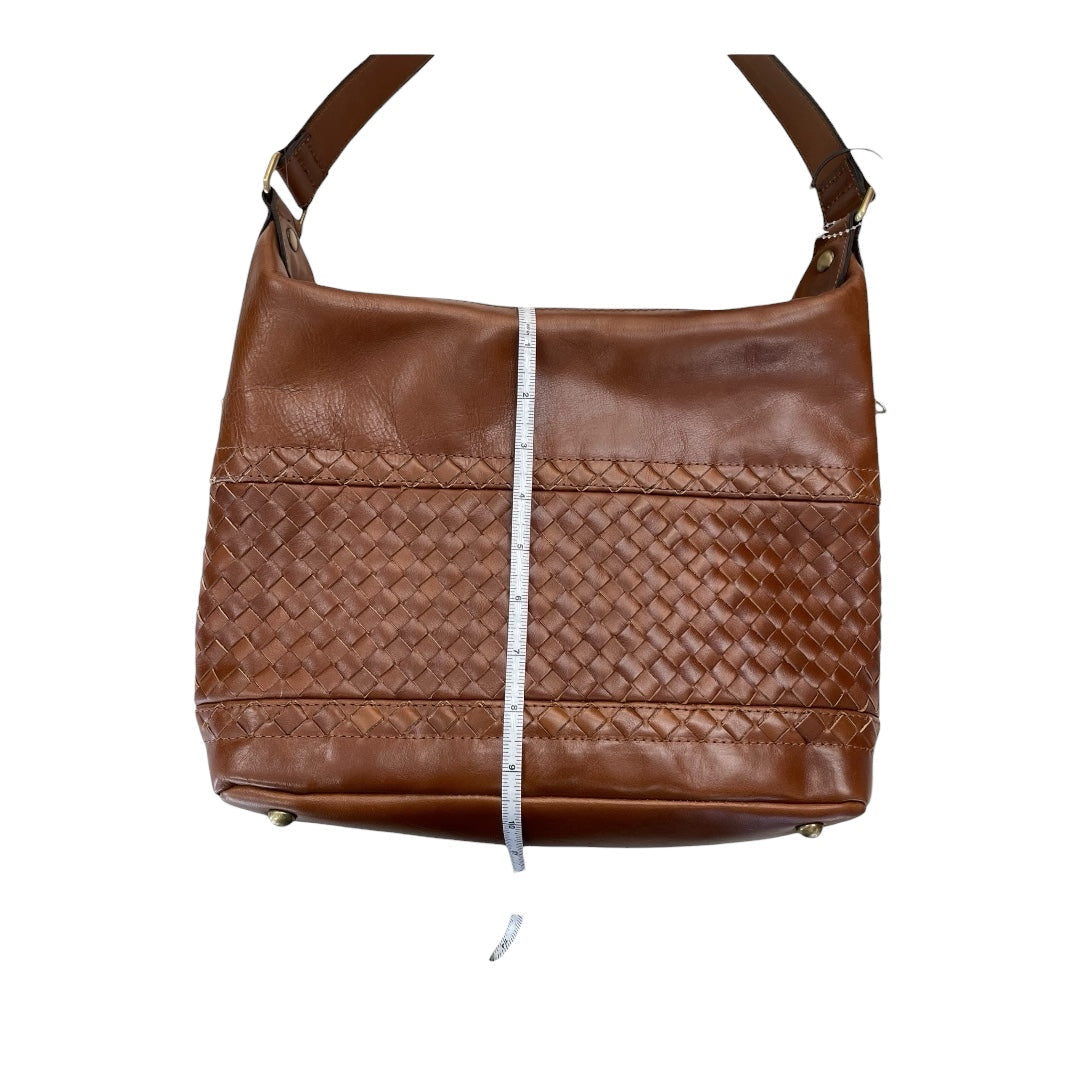 Handbag Designer By Patricia Nash In Brown, Size:Medium