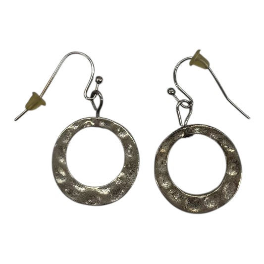 Earrings Hoop By Clothes Mentor In Gold & Grey