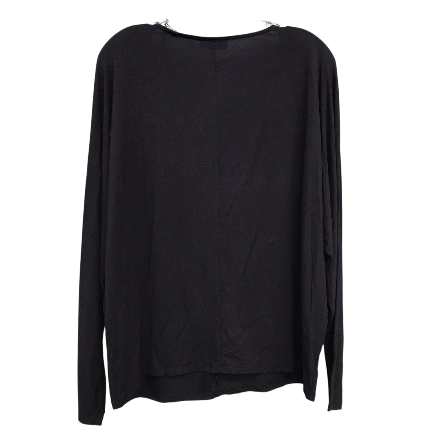 Top Ls By Tahari In Black, Size:Xl
