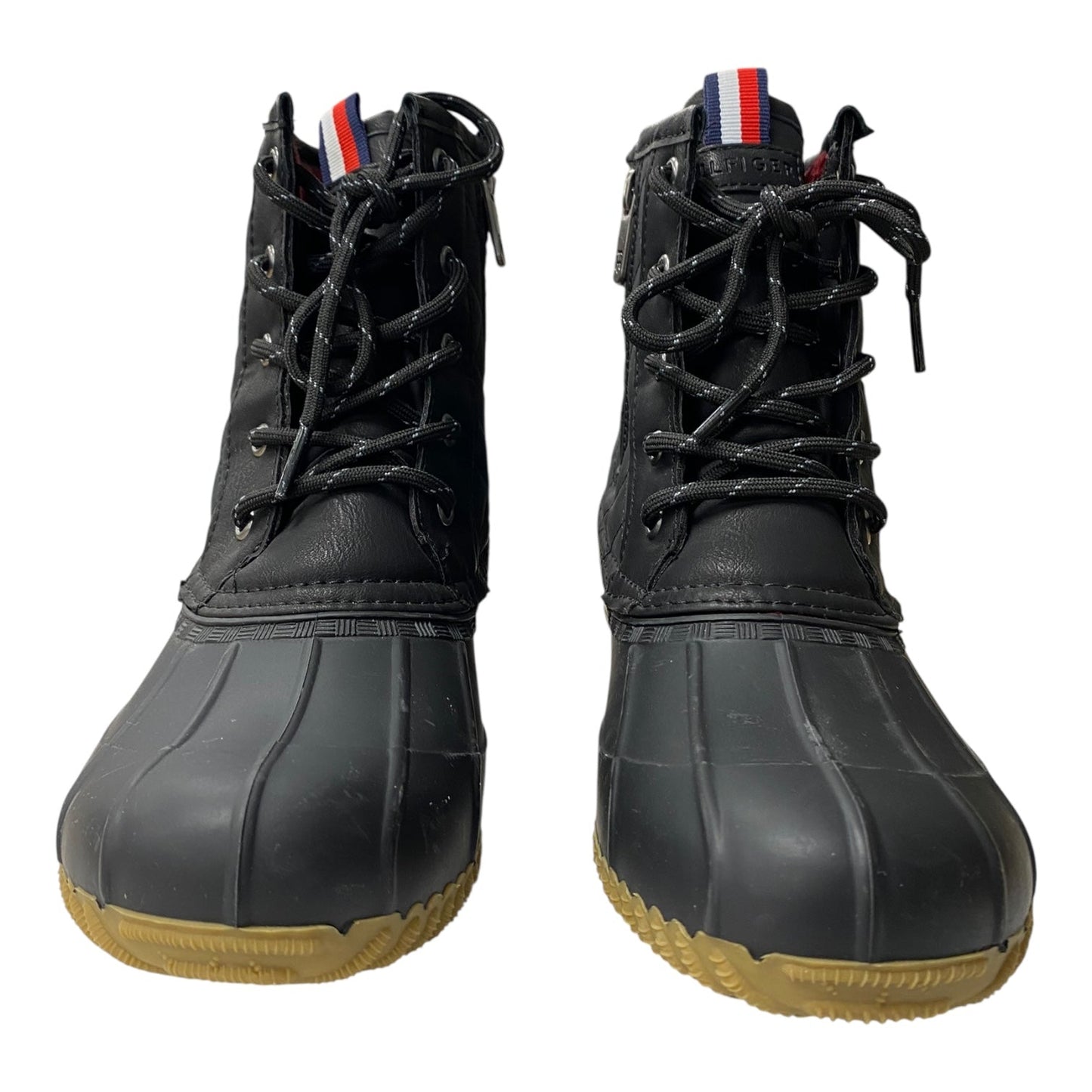 Boots Rain By Tommy Hilfiger In Black, Size:9