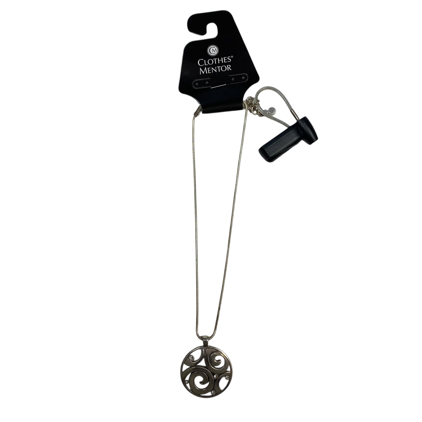 Necklace Designer By Brighton In Silver