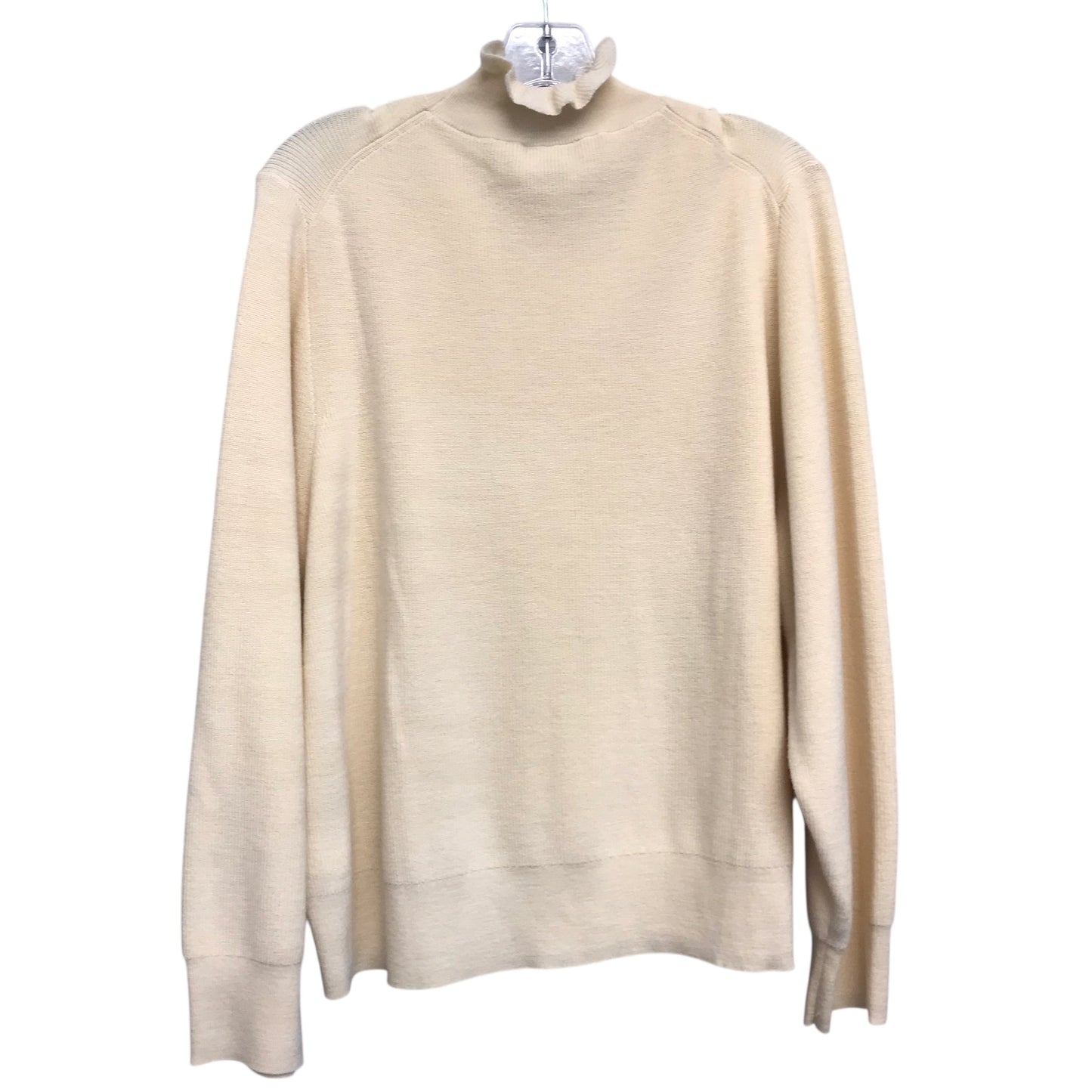 Sweater By J. Crew In Cream, Size:3X