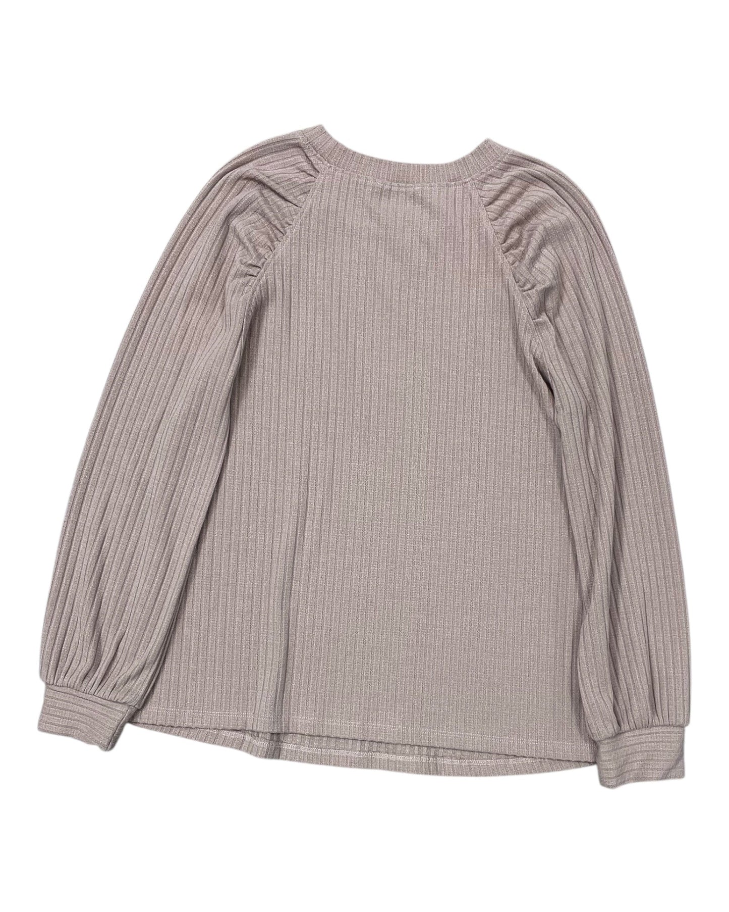 Top Ls By Doe & Rae In Peach, Size:S