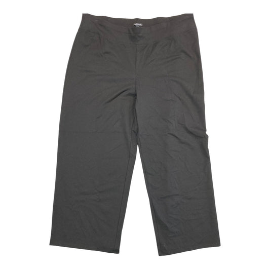 Pants Designer By Eileen Fisher In Black, Size:3X