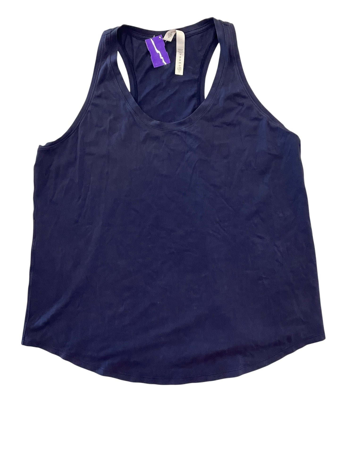 Athletic Tank Top By Lululemon In Blue, Size:Xxl