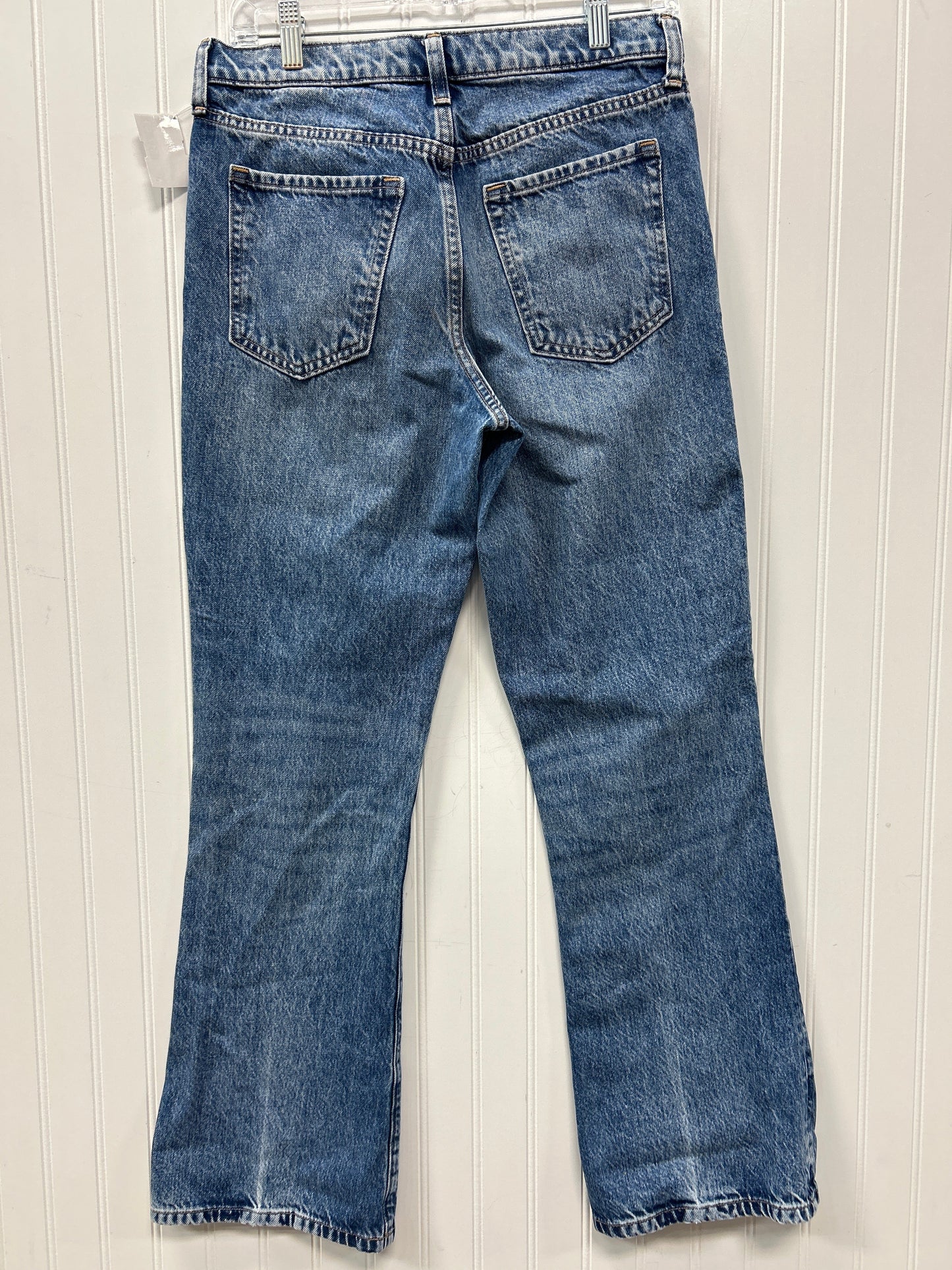 Jeans Boot Cut By Banana Republic In Blue Denim, Size:6