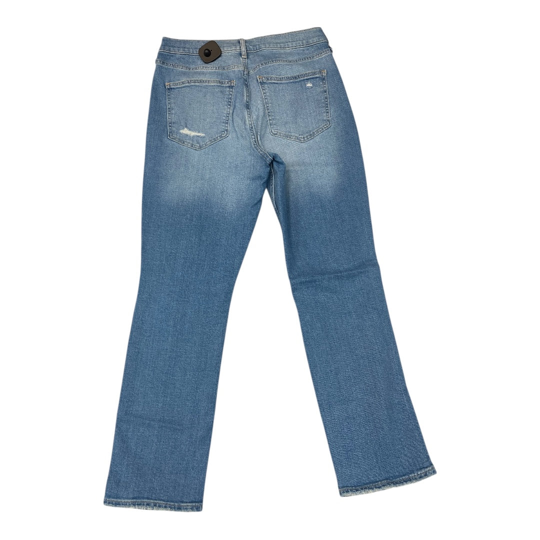 Jeans Straight By Gap In Blue Denim, Size:10