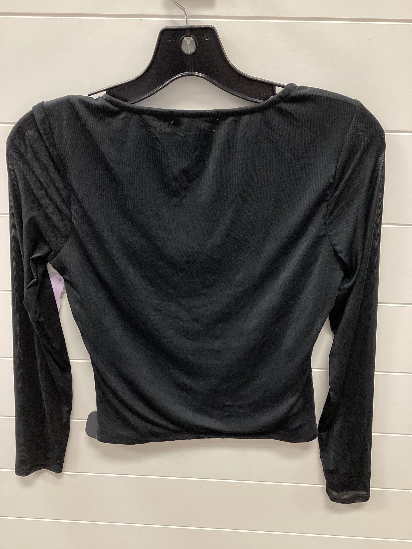 Top Ls By No Comment In Black, Size:M