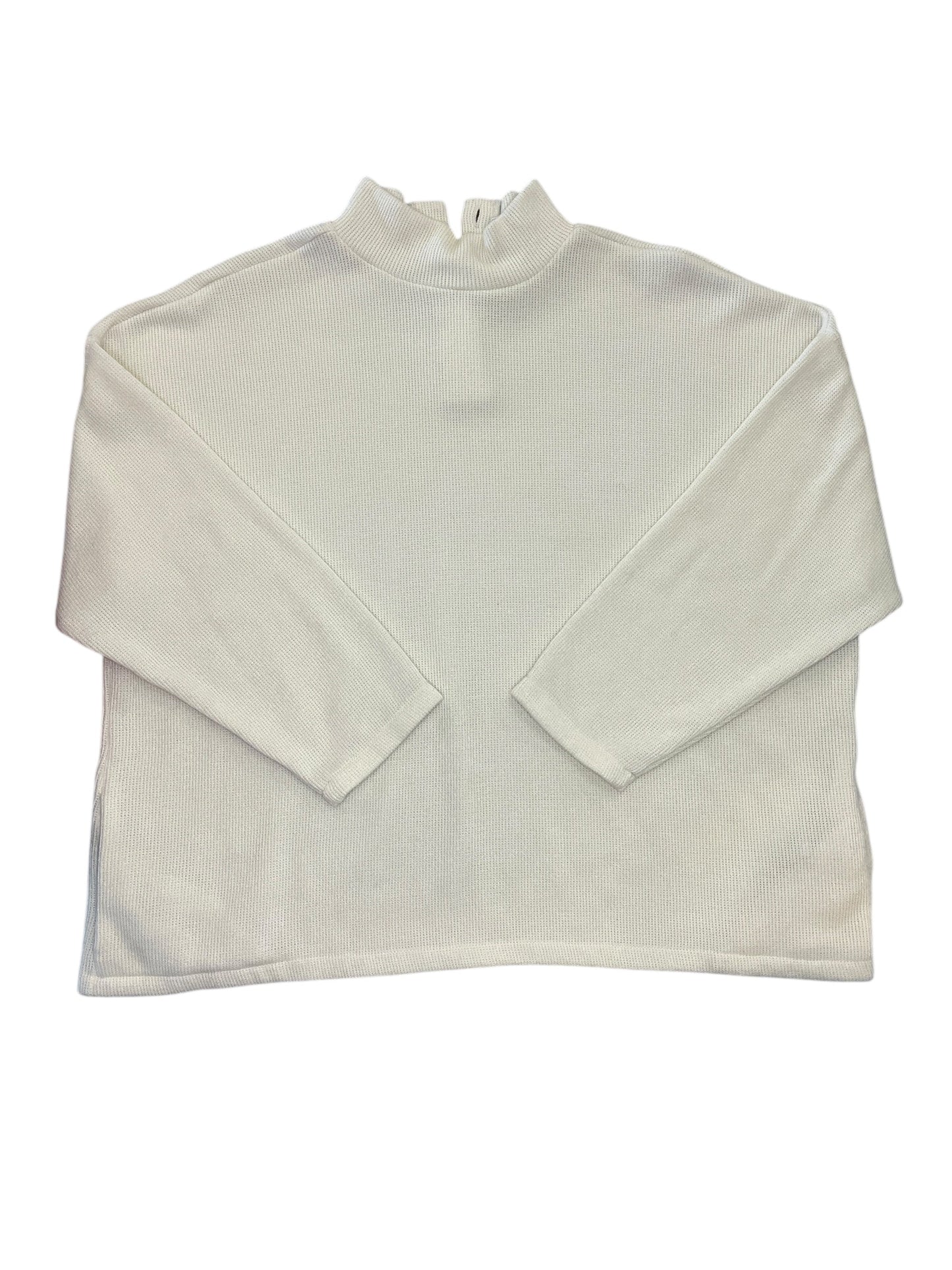 Sweater By Madewell In White, Size:2X