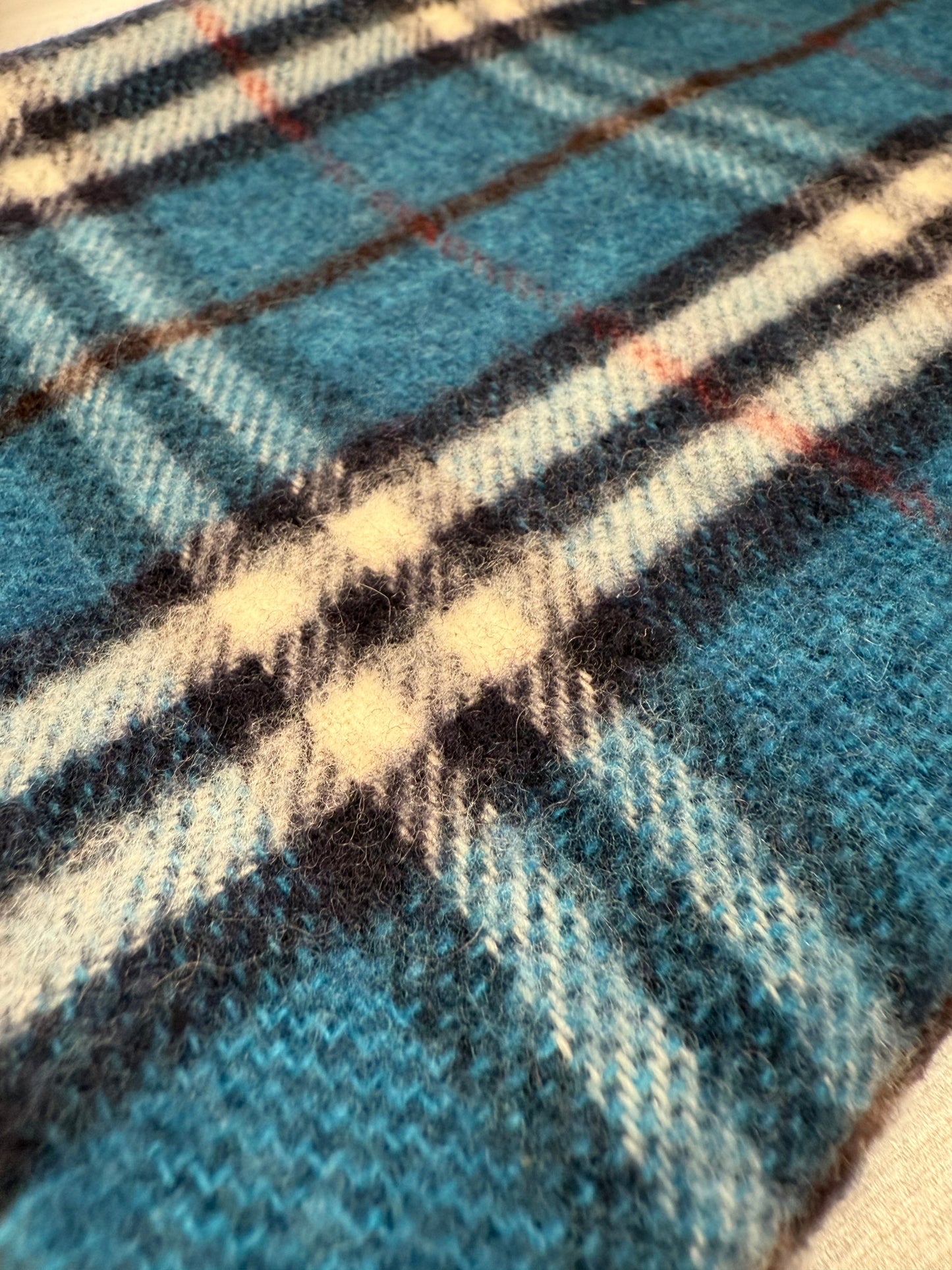 Scarf Luxury Designer By Burberry In Plaid Pattern