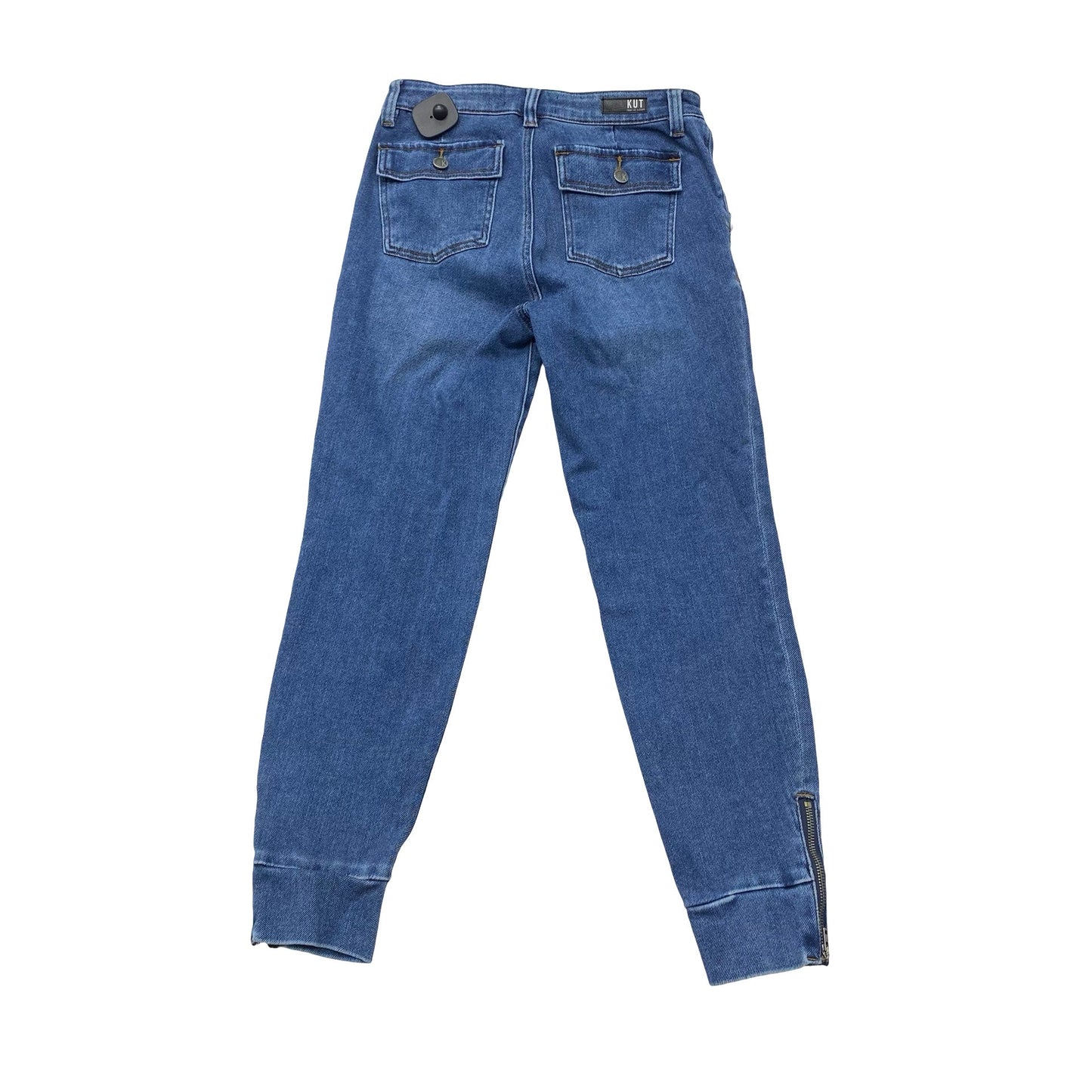Jeans Skinny By Kut In Blue Denim, Size:6