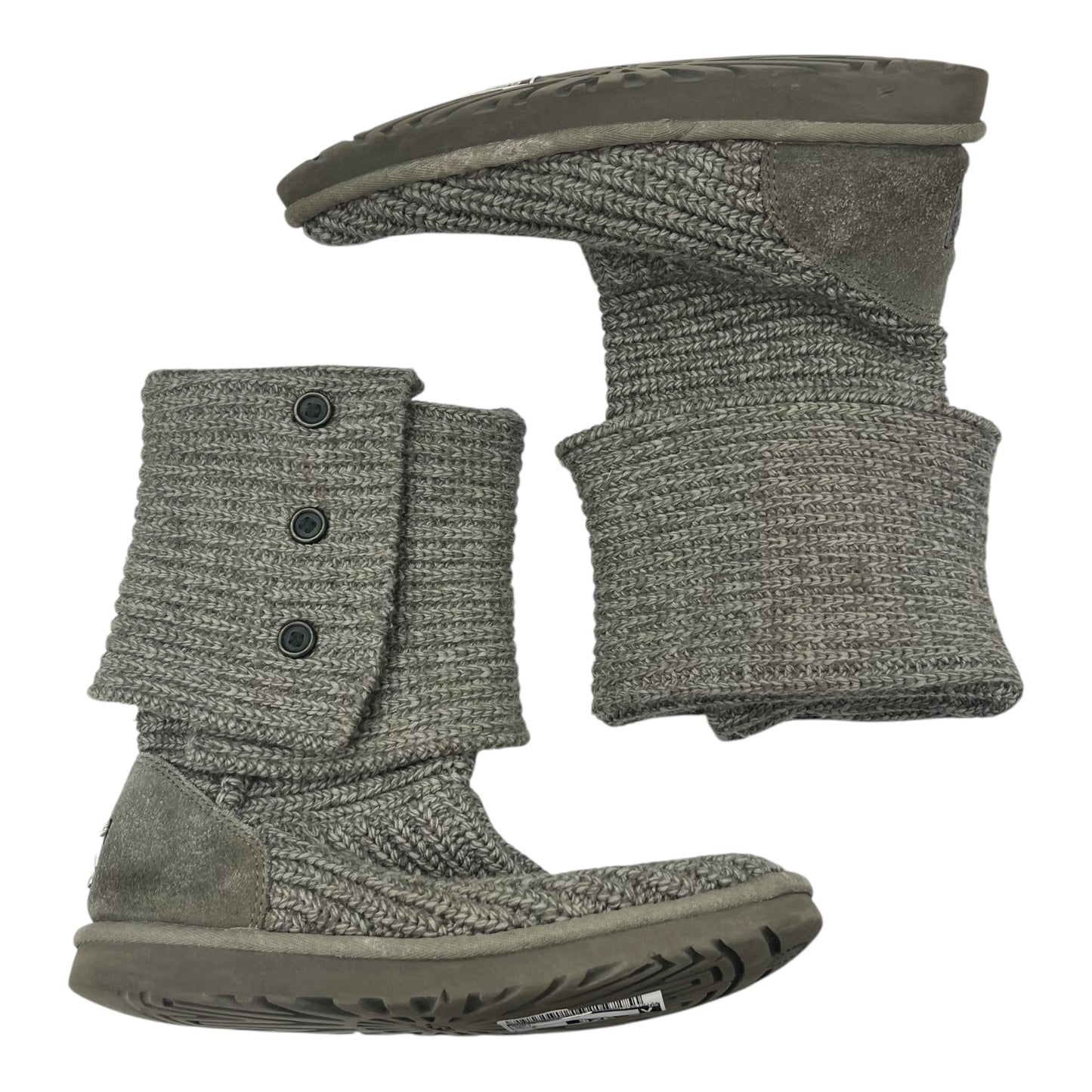 Boots Designer By Ugg In Grey, Size:8