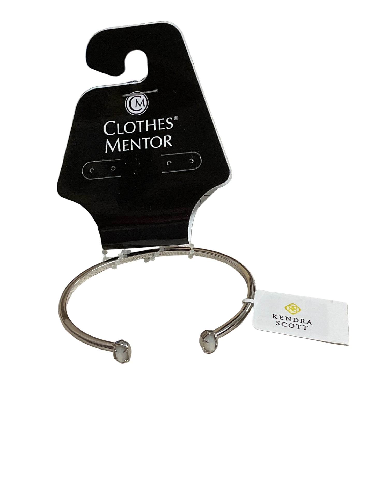 Bracelet Cuff By Kendra Scott In Silver & White
