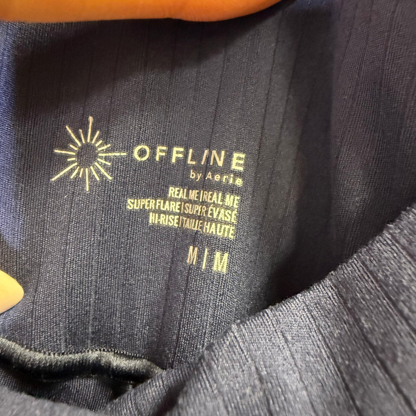 Athletic Leggings By Offline By Aerie In Navy, Size: M