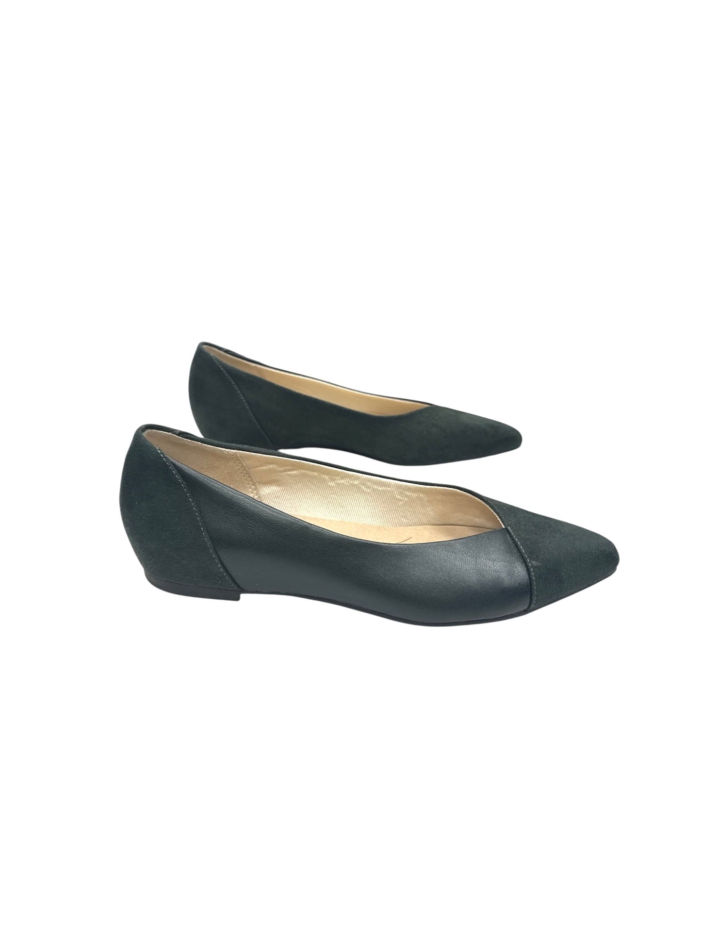 SHOES FLATS by CLOTHES MENTOR In GREEN, Size: 6.5