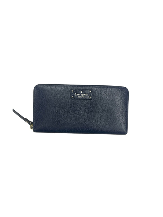 WALLET DESIGNER by KATE SPADE In NAVY, Size: MEDIUM
