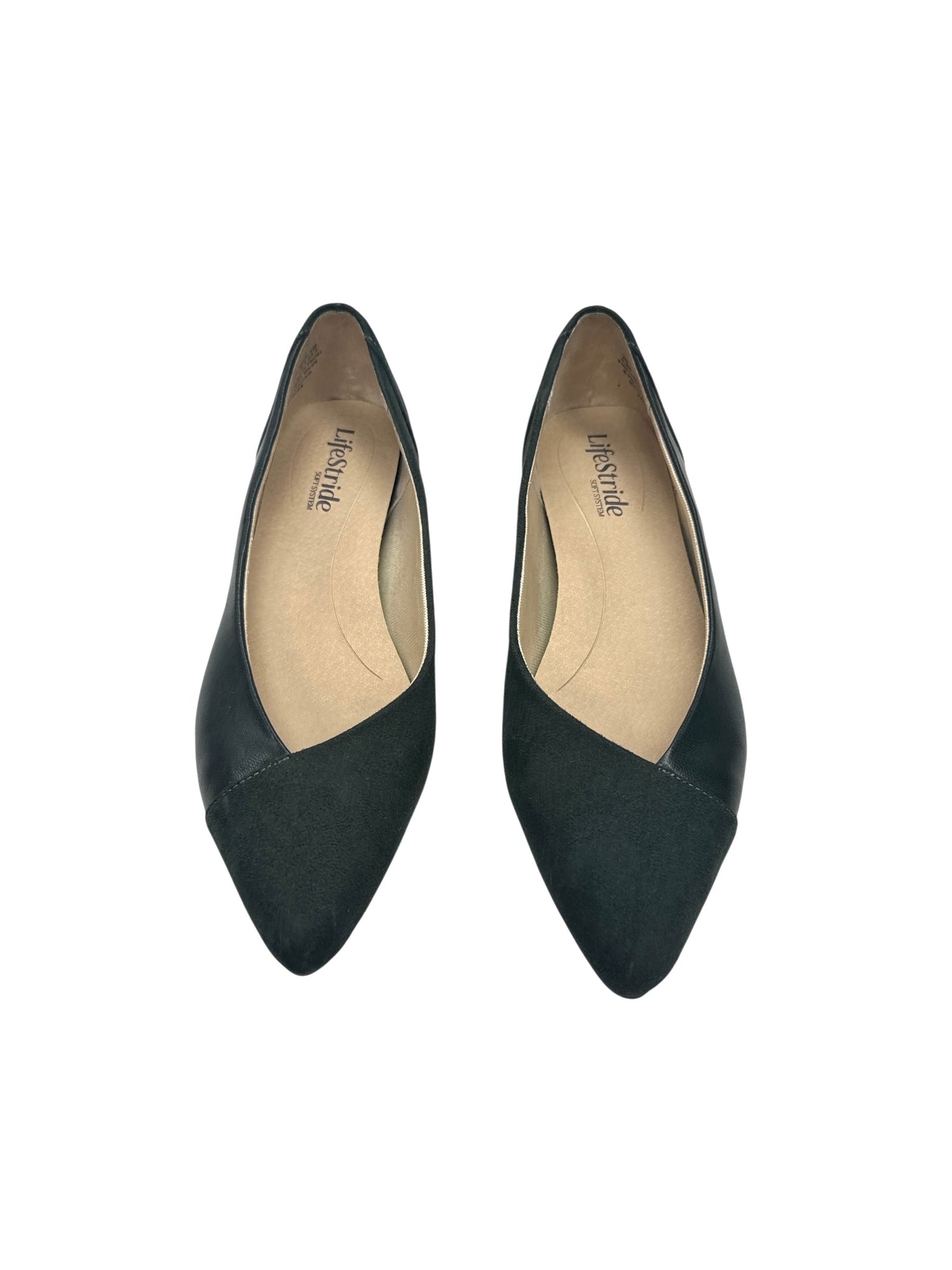 SHOES FLATS by CLOTHES MENTOR In GREEN, Size: 6.5