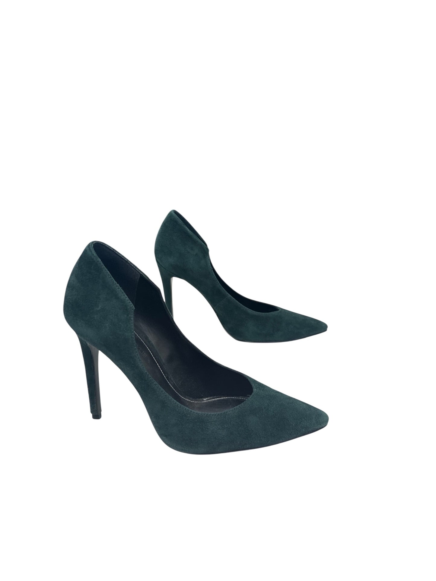 SHOES HEELS STILETTO by    CLOTHES MENTOR In GREEN, Size: 6