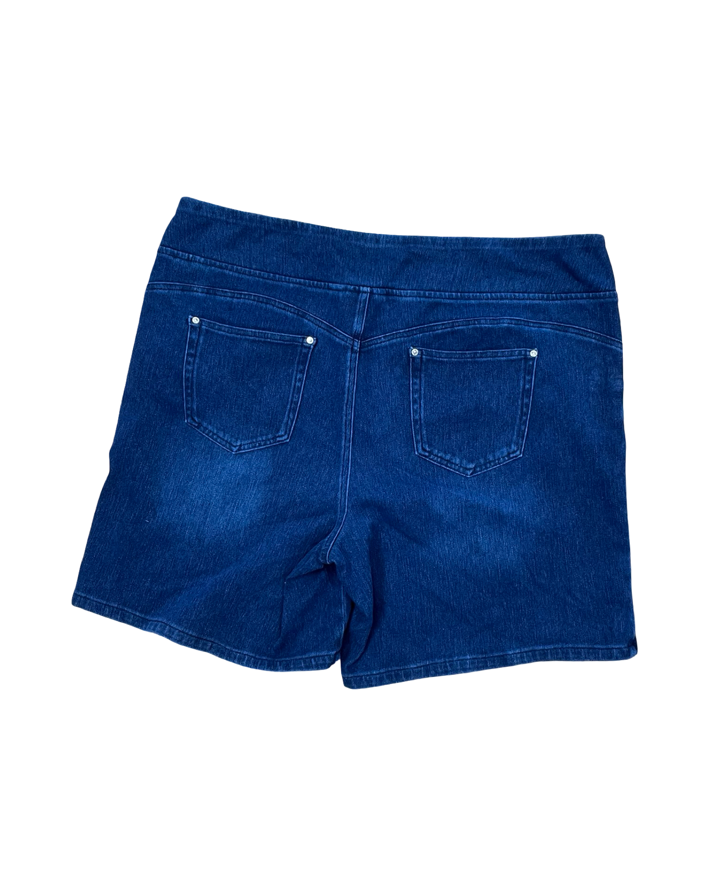 Shorts By Clothes Mentor In Blue Denim, Size:22