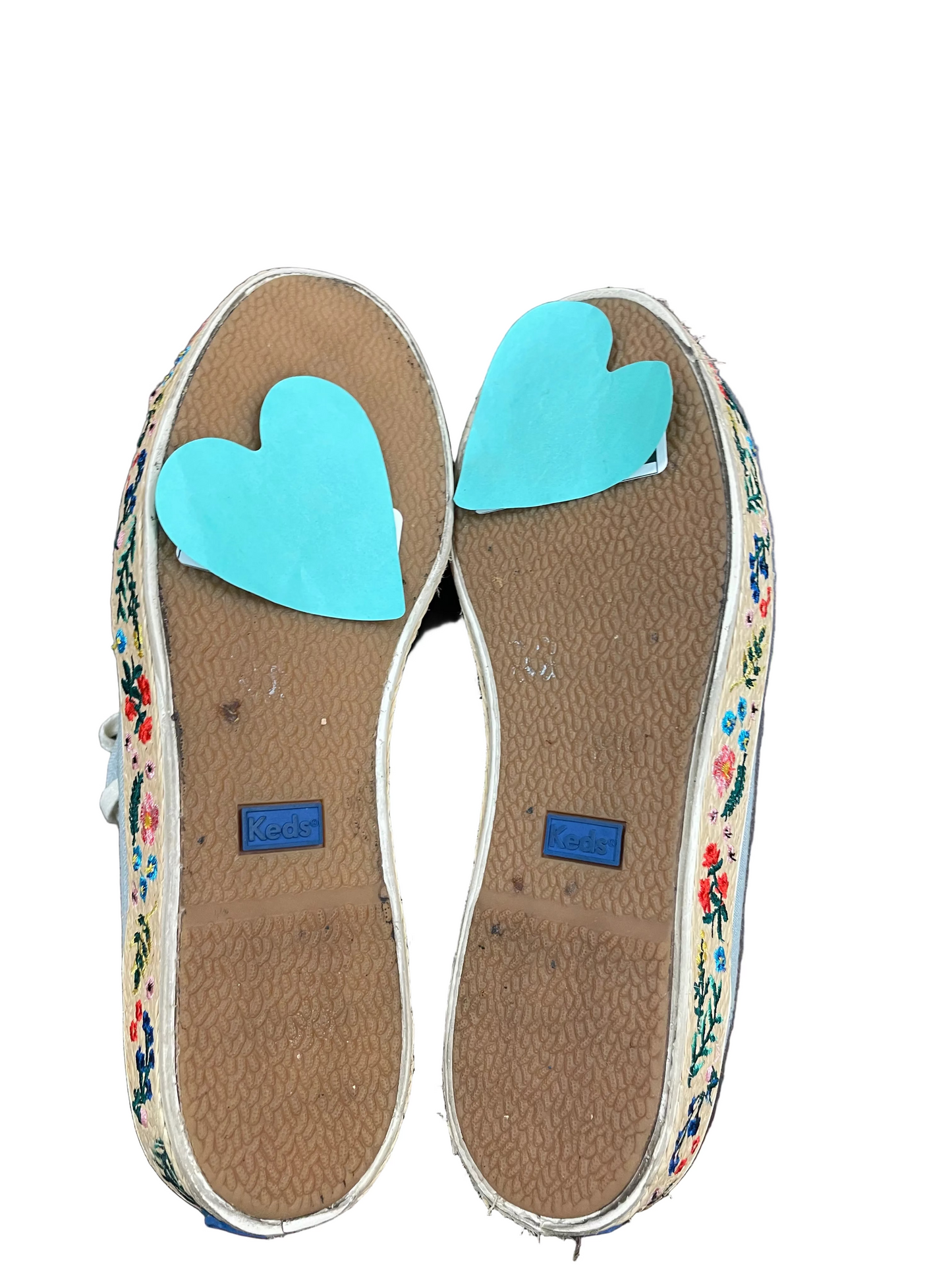 Shoes Athletic By Keds In Blue Denim, Size:7