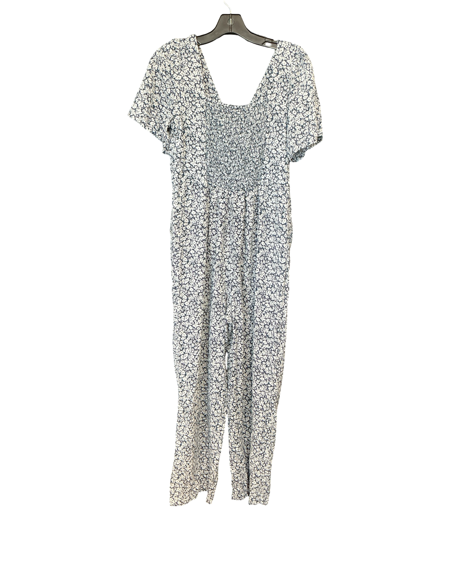 Jumpsuit By Old Navy In Blue & White, Size:M
