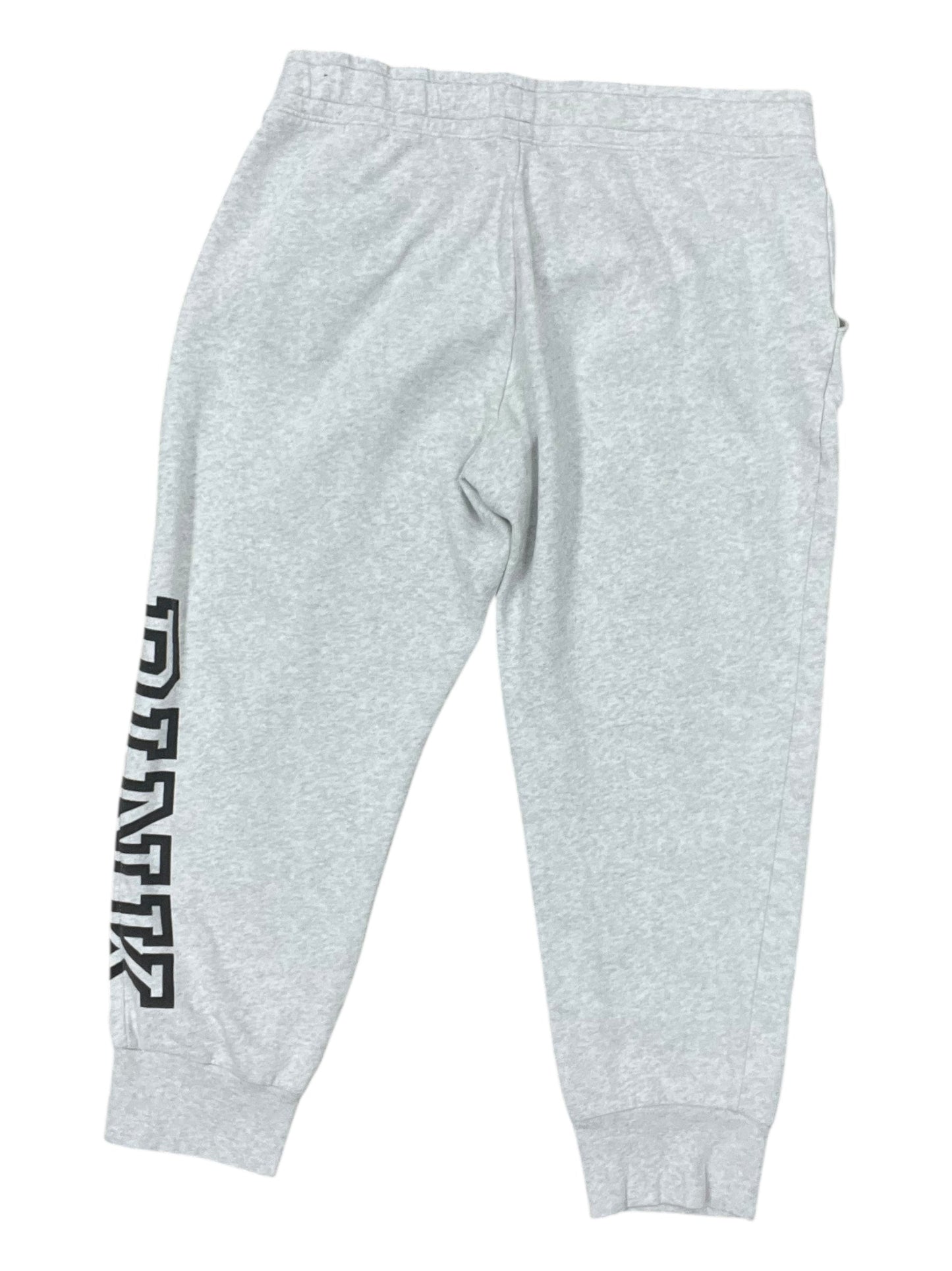 Athletic Pants By Pink In Grey, Size:Xl