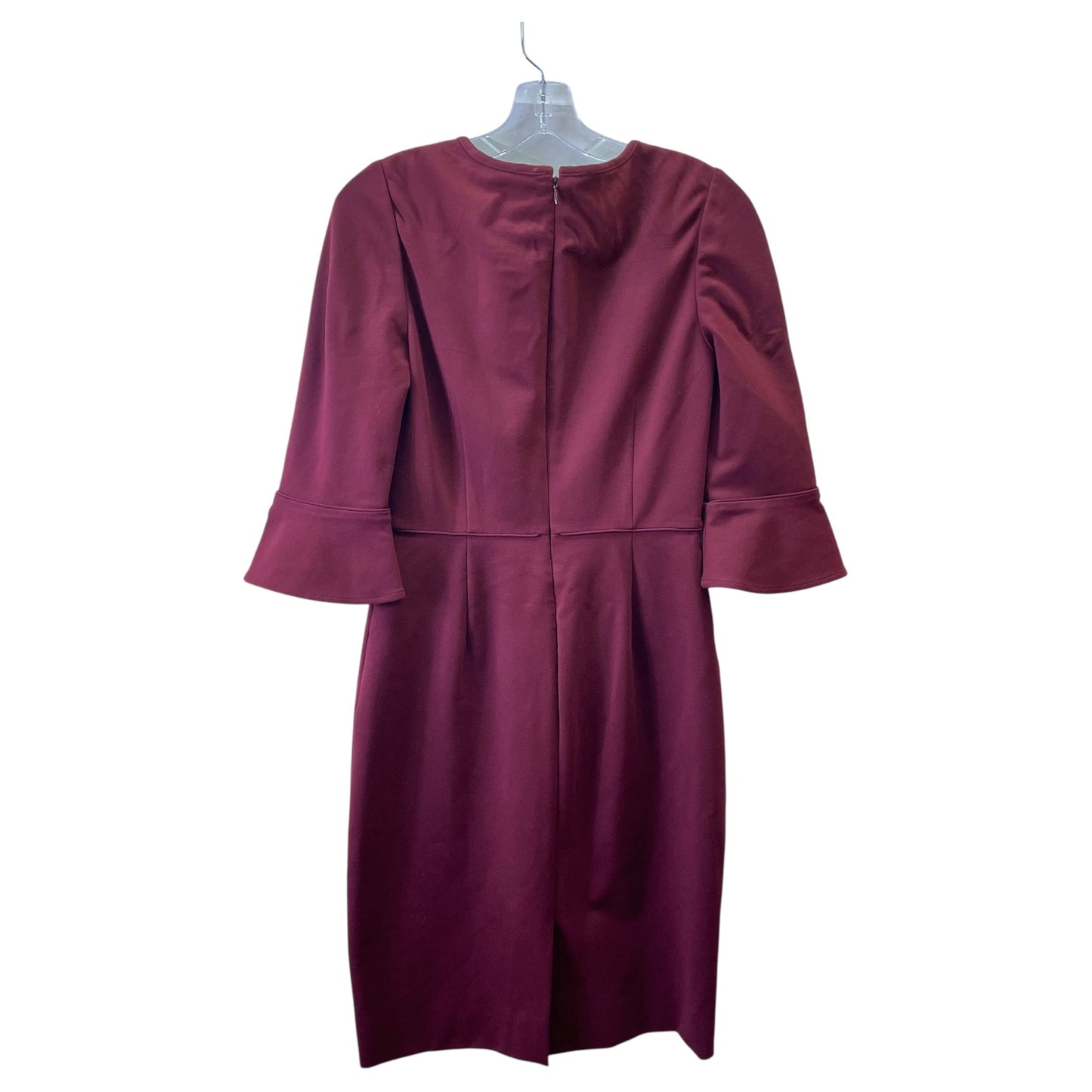 Dress Casual Midi By J. Crew In Purple, Size:2