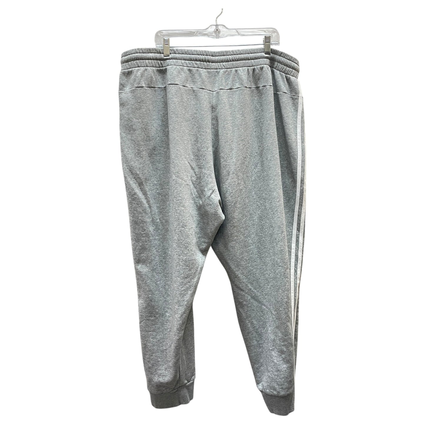 Pants Joggers By Adidas In Grey & White, Size:4X