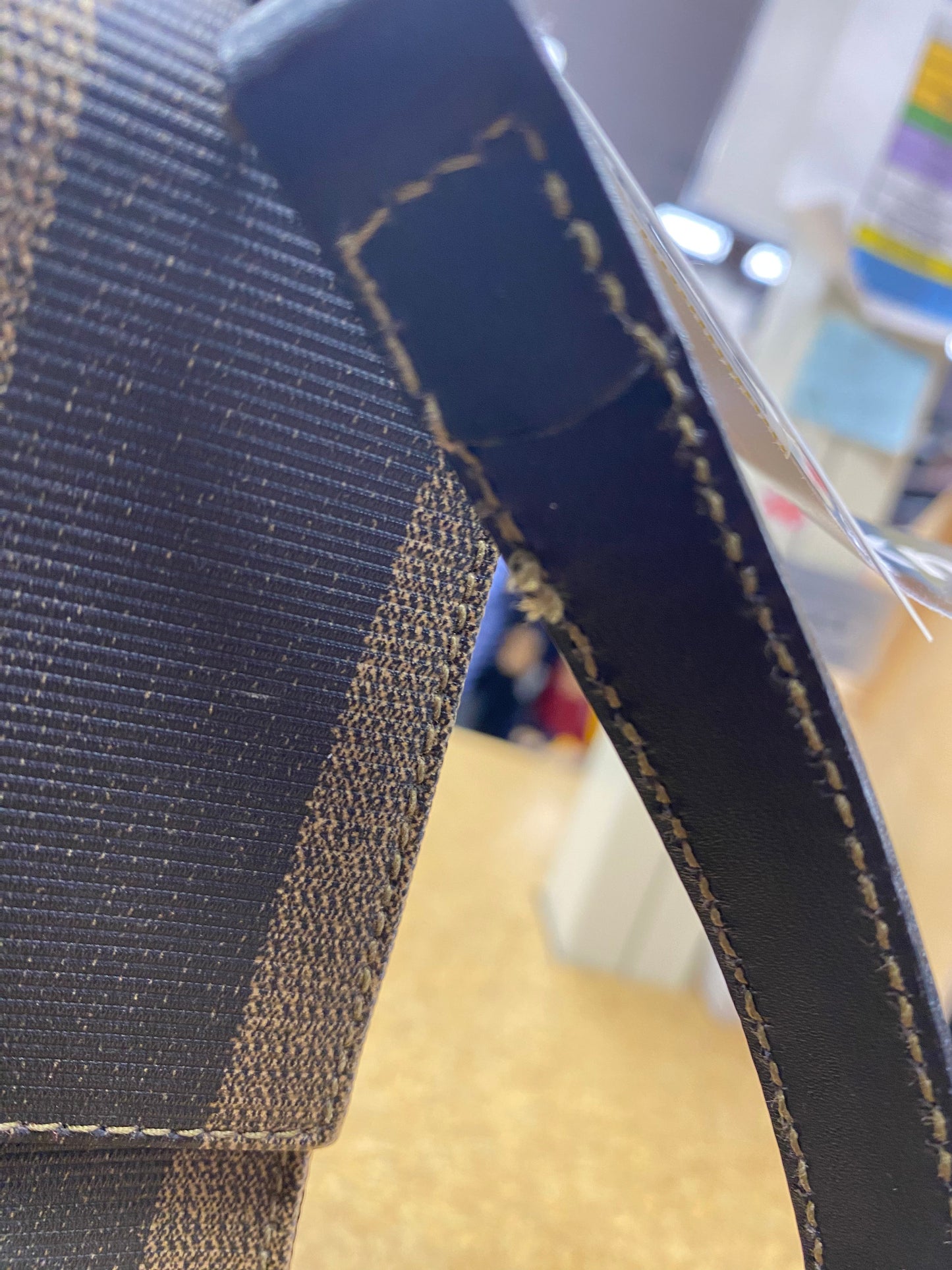 Crossbody Luxury Designer By Fendi In Brown, Size:Medium