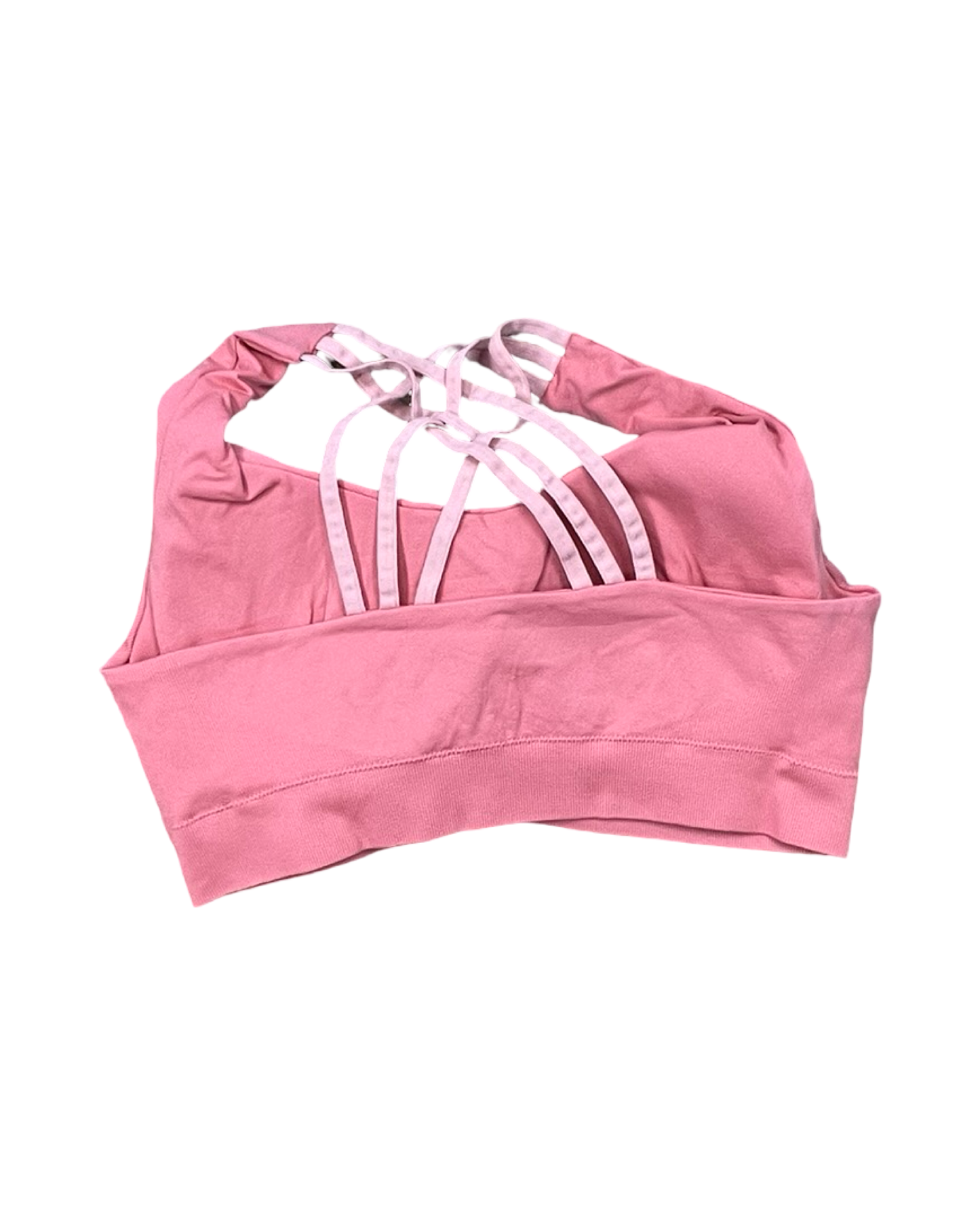 Athletic Bra By Clothes Mentor In Peach, Size:Xl
