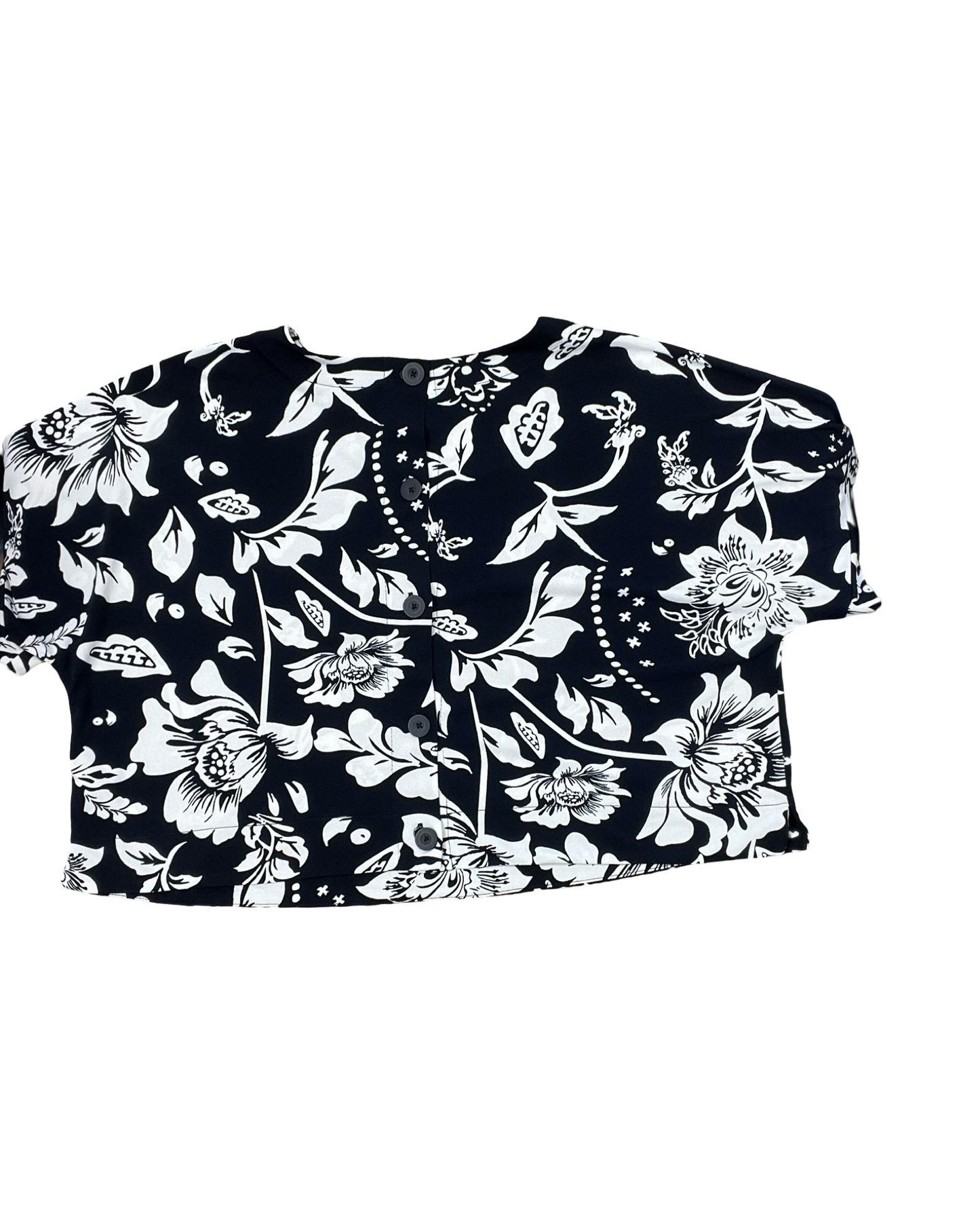 Top Ss By Adrianna Papell In Navy, Size:Xl