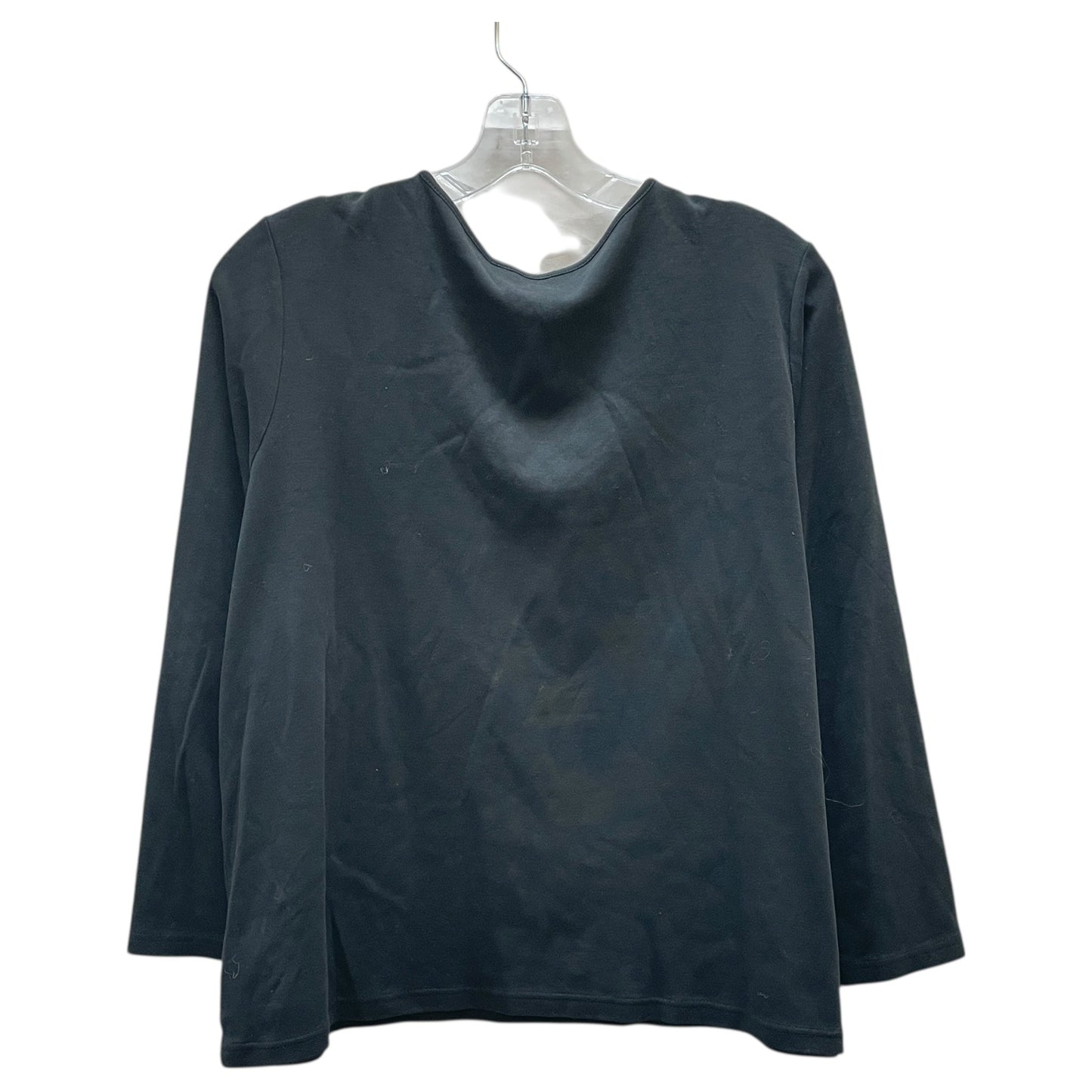 Top Ls By Charter Club In Black, Size:1X