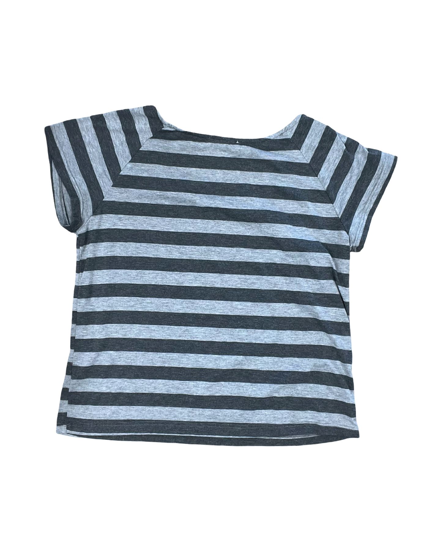 Top Ss By Clothes Mentor In Grey, Size:S