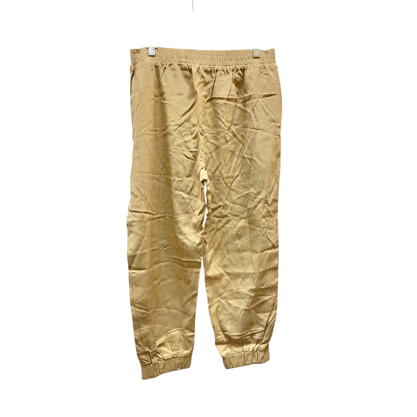 Pants Joggers By Zara Basic In Tan, Size:L