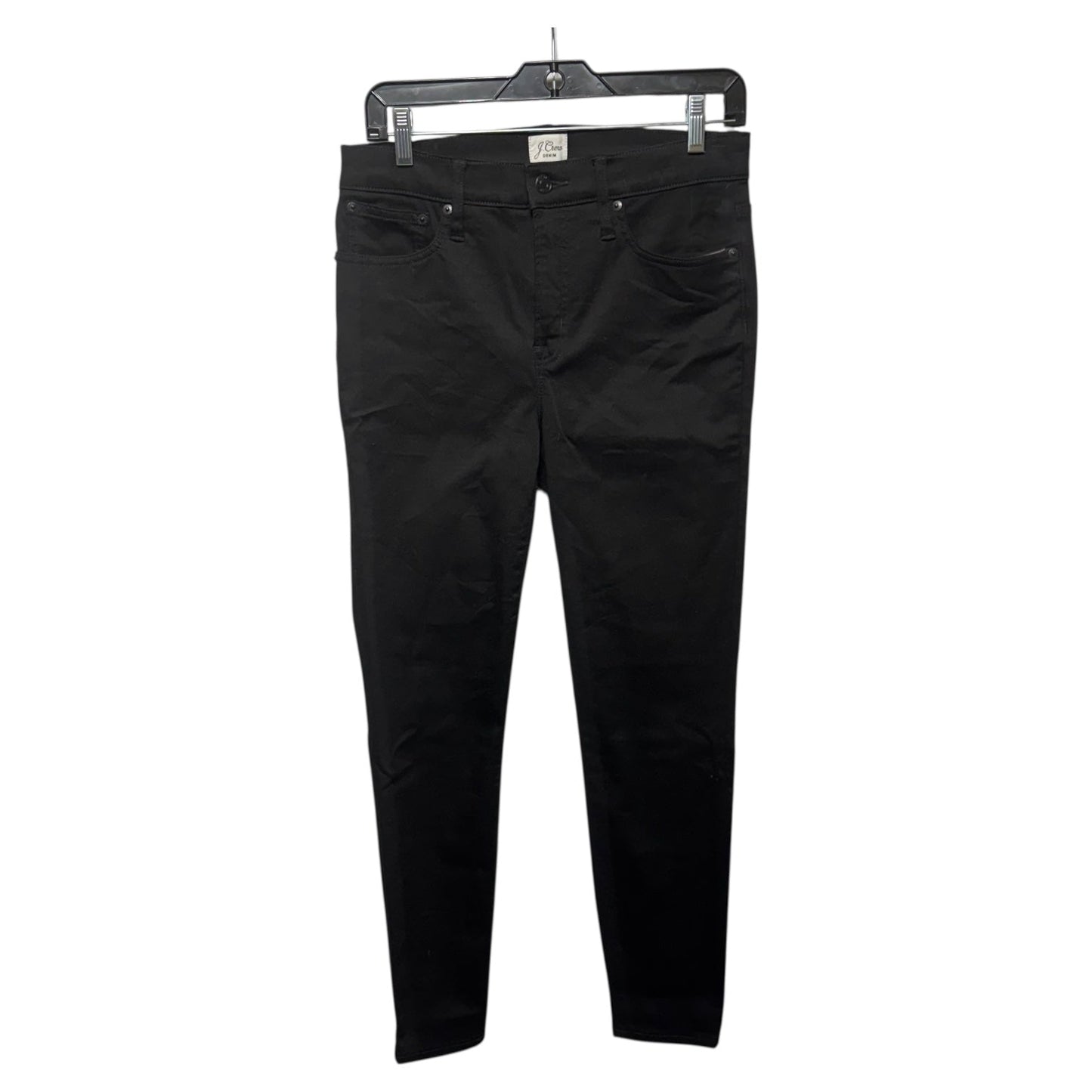9” Toothpick Jeans Skinny By J. Crew In Black, Size: 8/29