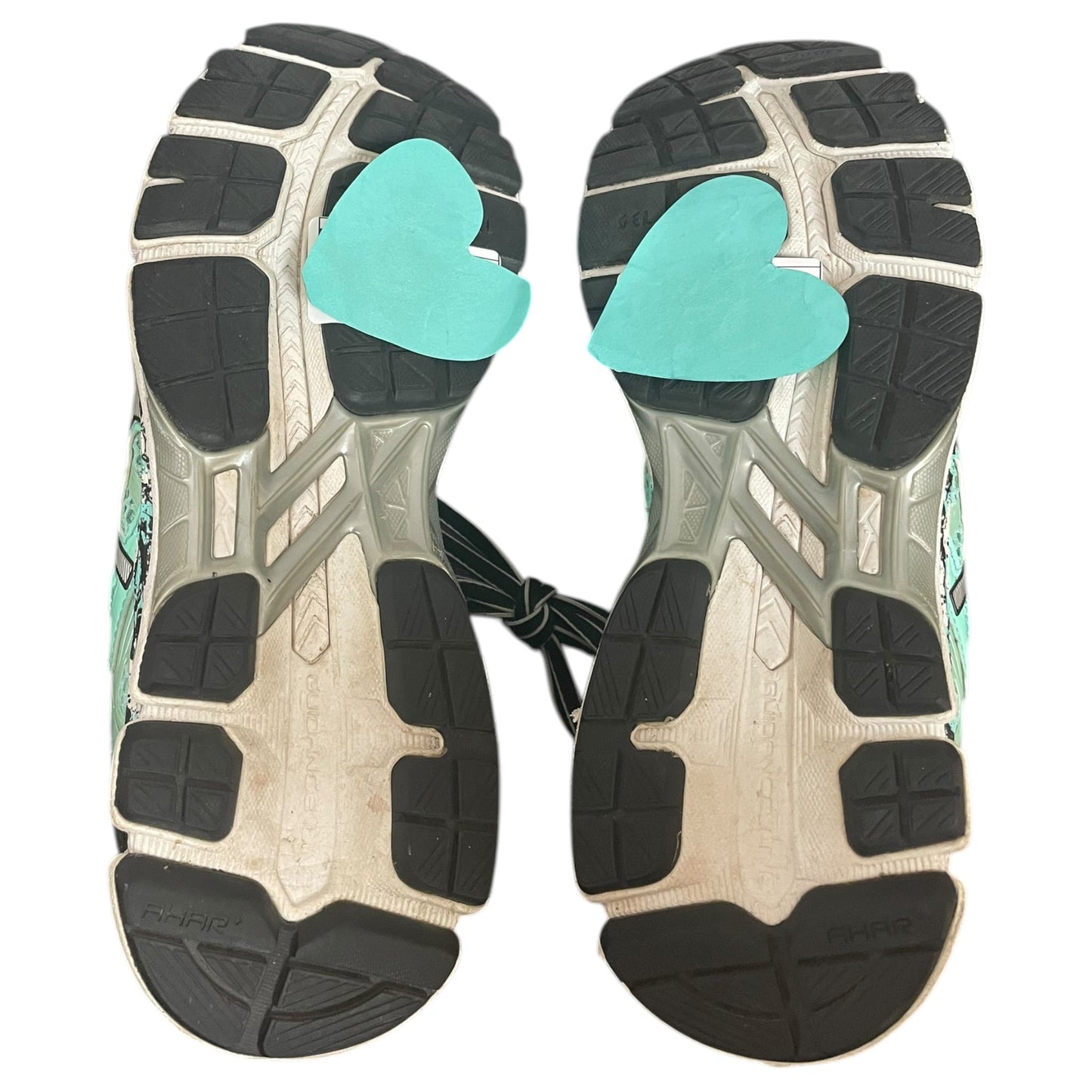 Shoes Sneakers By Asics In Green, Size:9.5