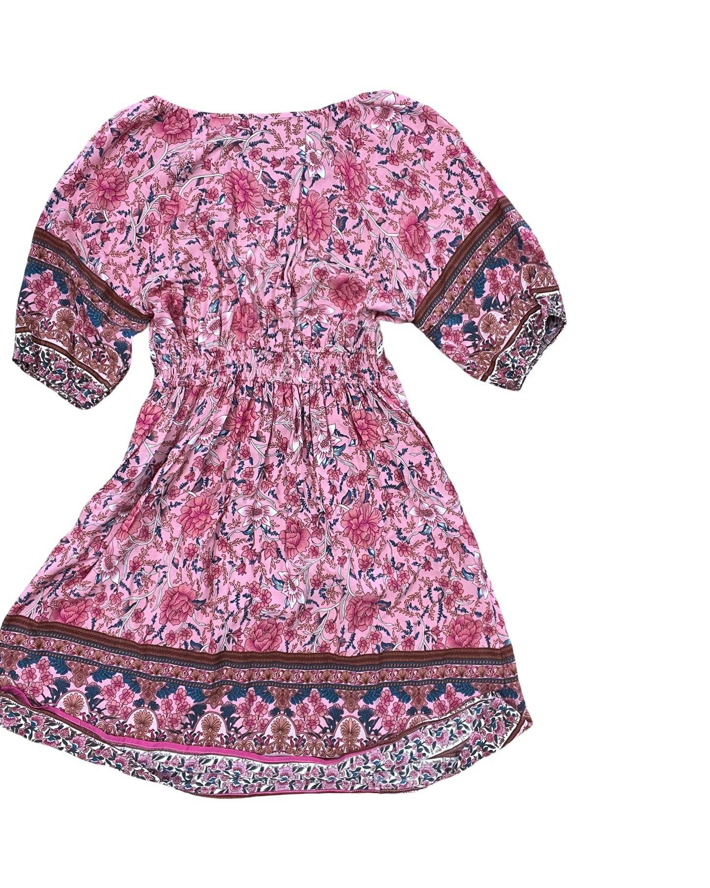 Dress Casual Midi By Beachsissi In Pink, Size:M