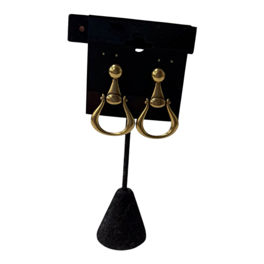 Earrings Dangle/Drop By Chicos In Gold
