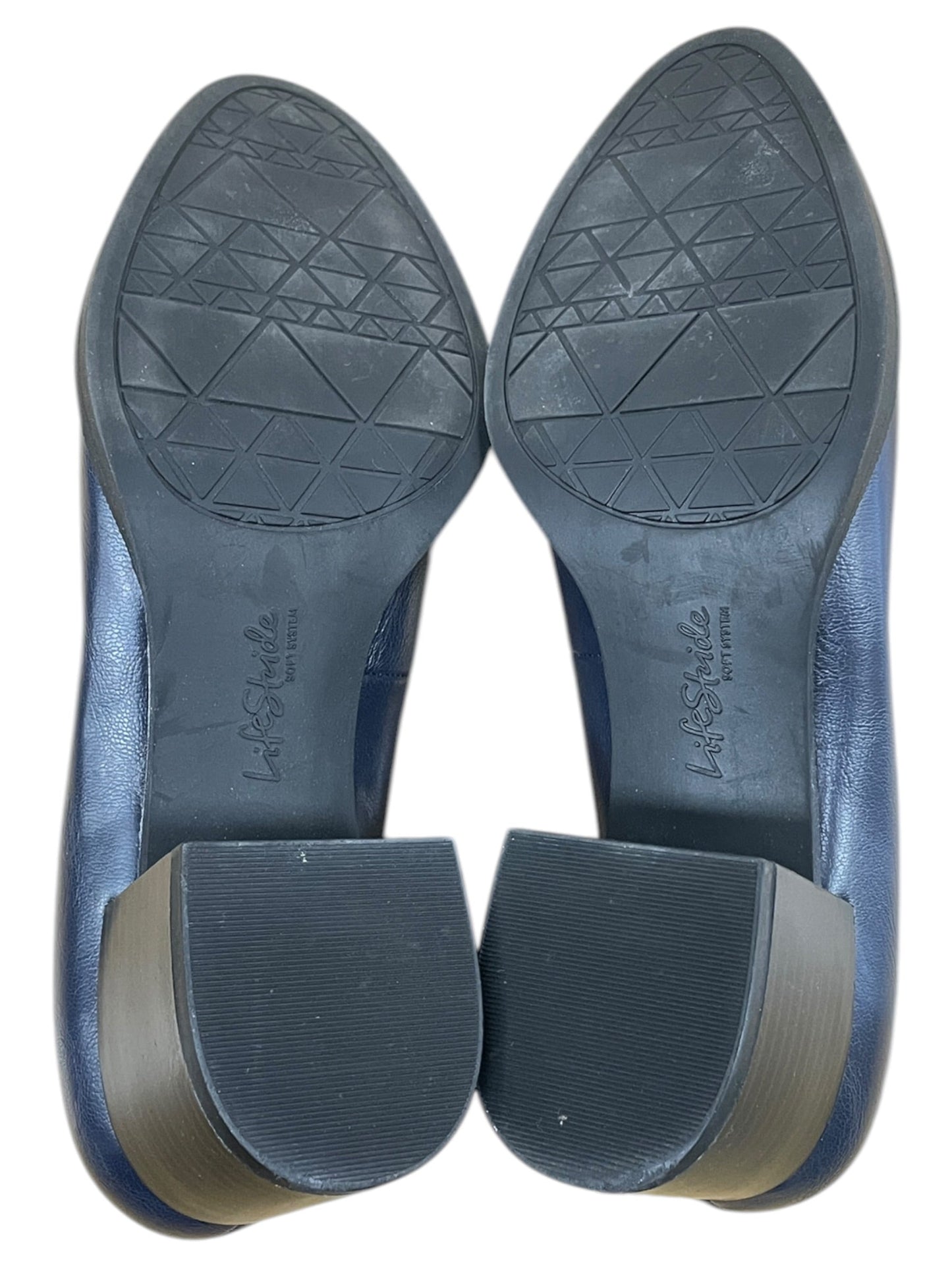Shoes Heels Block By Life Stride In Blue, Size:6.5
