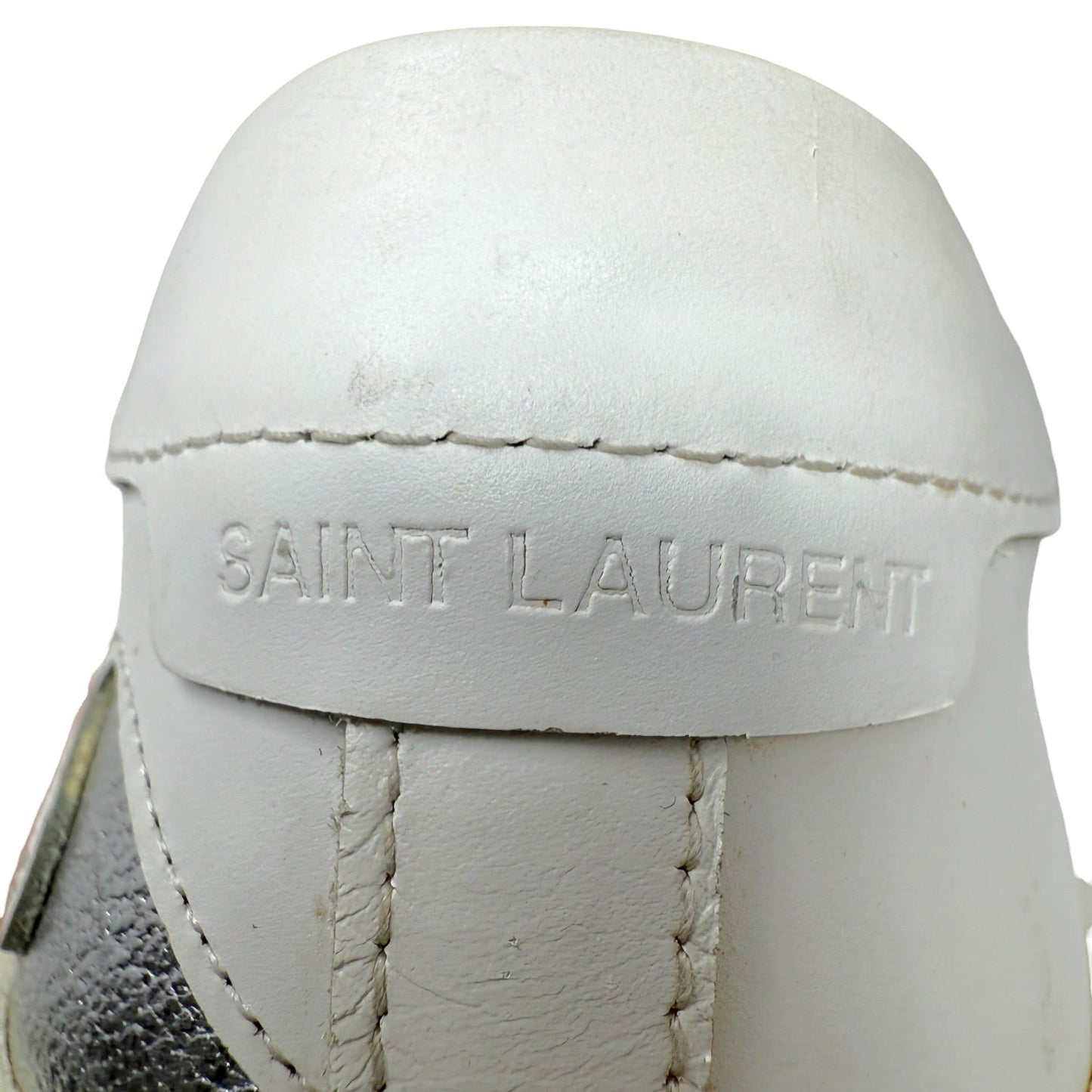 Court Classic Sea, Sex & Sun Sneakers Luxury Designer By Yves Saint Laurent In Tropical Print, Size: 9