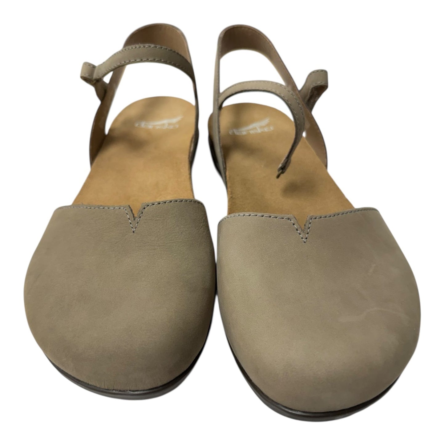 Shoes Flats By Dansko In Beige, Size:11.5