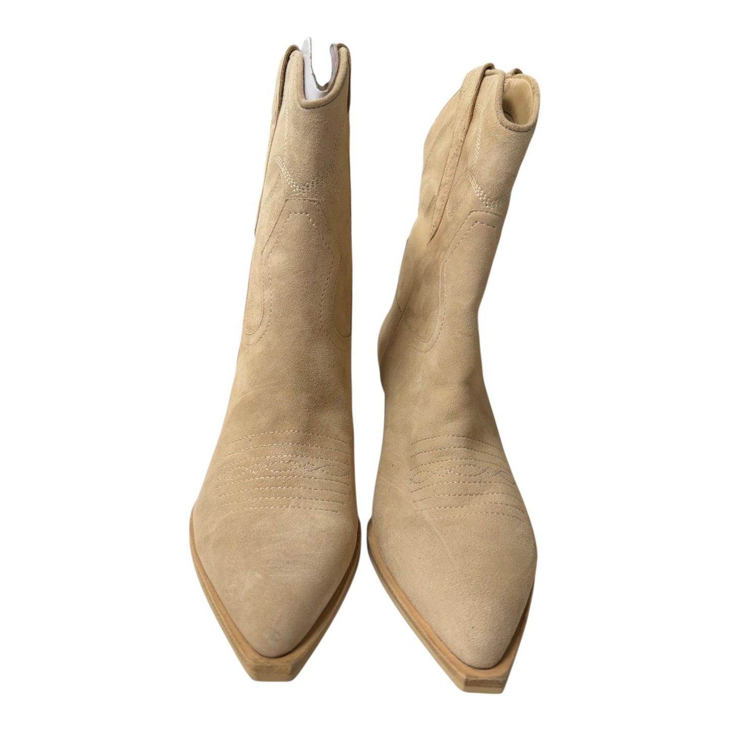 Boots Ankle Heels By Dolce Vita In Cream, Size:8