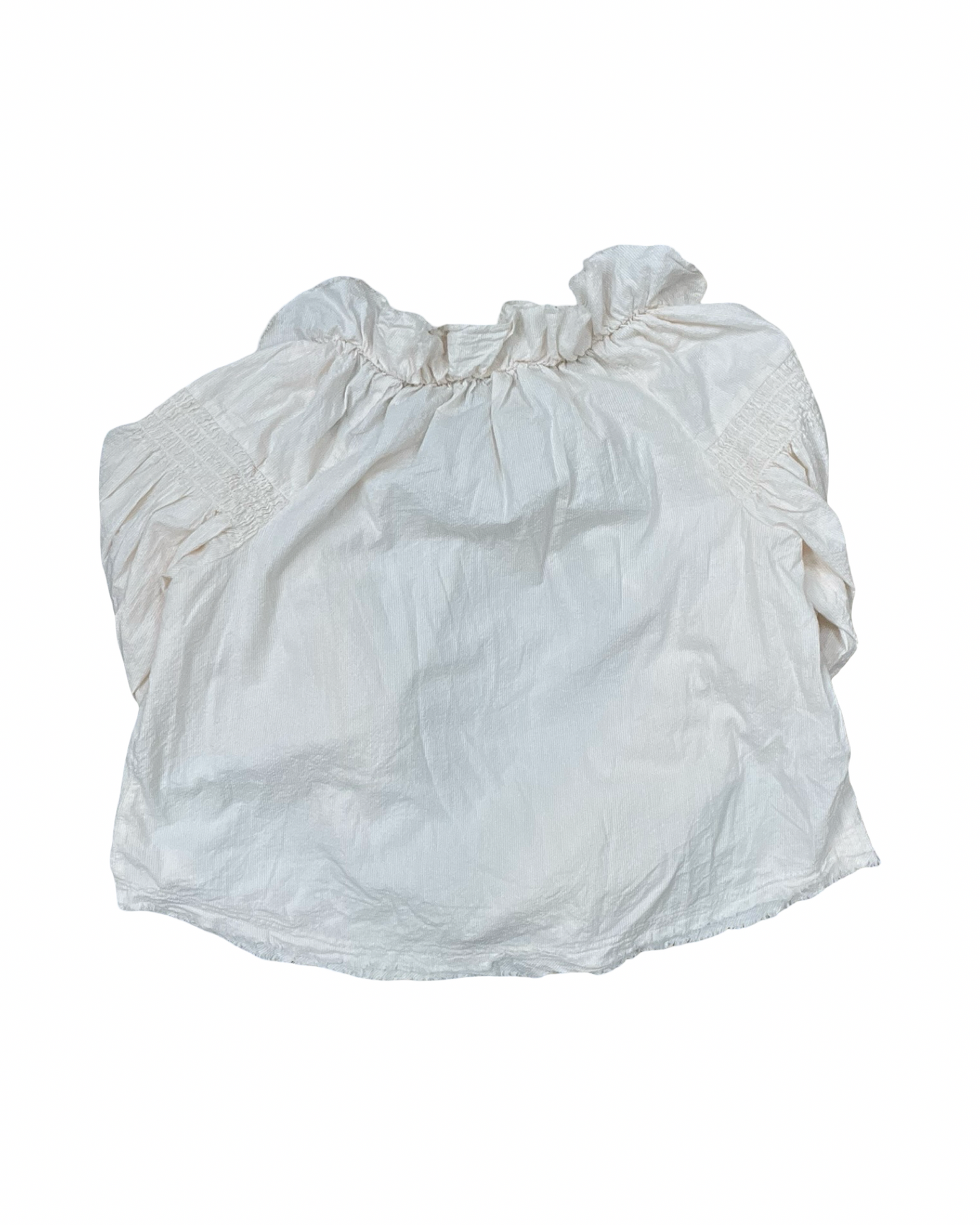 Top Ls By Anthropologie In Cream, Size:L